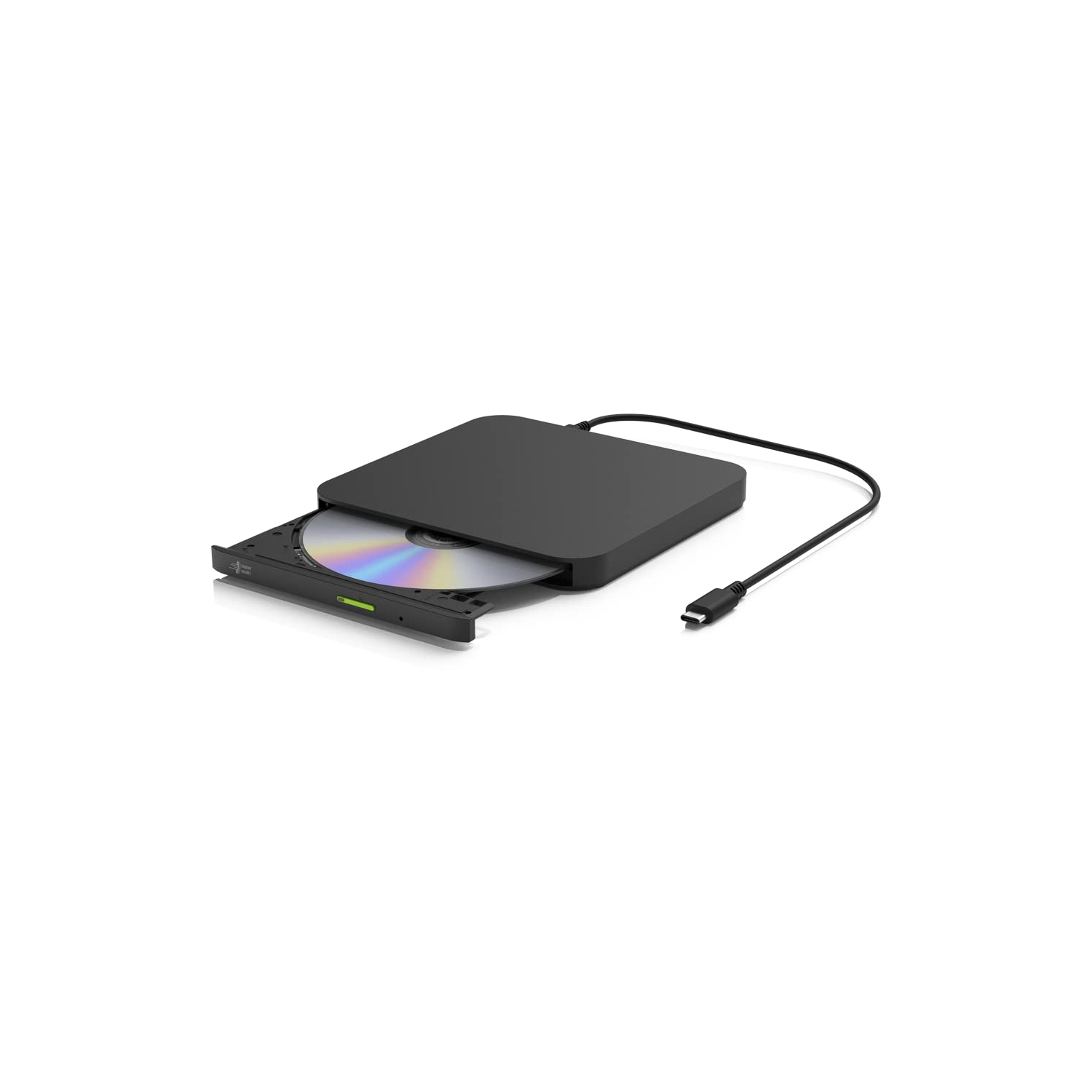 Hitachi LG GP96Y Multi OS External CD/DVD USB Type C Re-Writer (Fire, Android, Windows, Mac) – Burner, Writer, Recor..