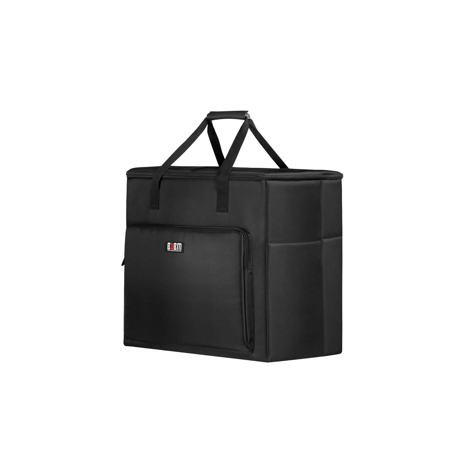 Hallart Desktop Computer Carrying Case, Padded Nylon Carry Tote Bag for Transporting Computer Tower PC Chassis