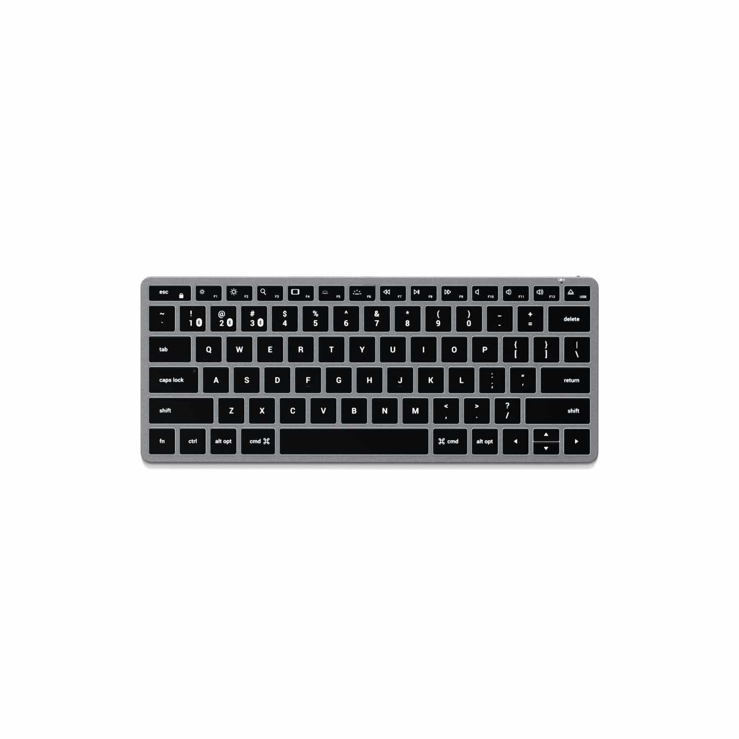 Satechi Slim X1 Backlit Bluetooth Keyboard | Space Gray