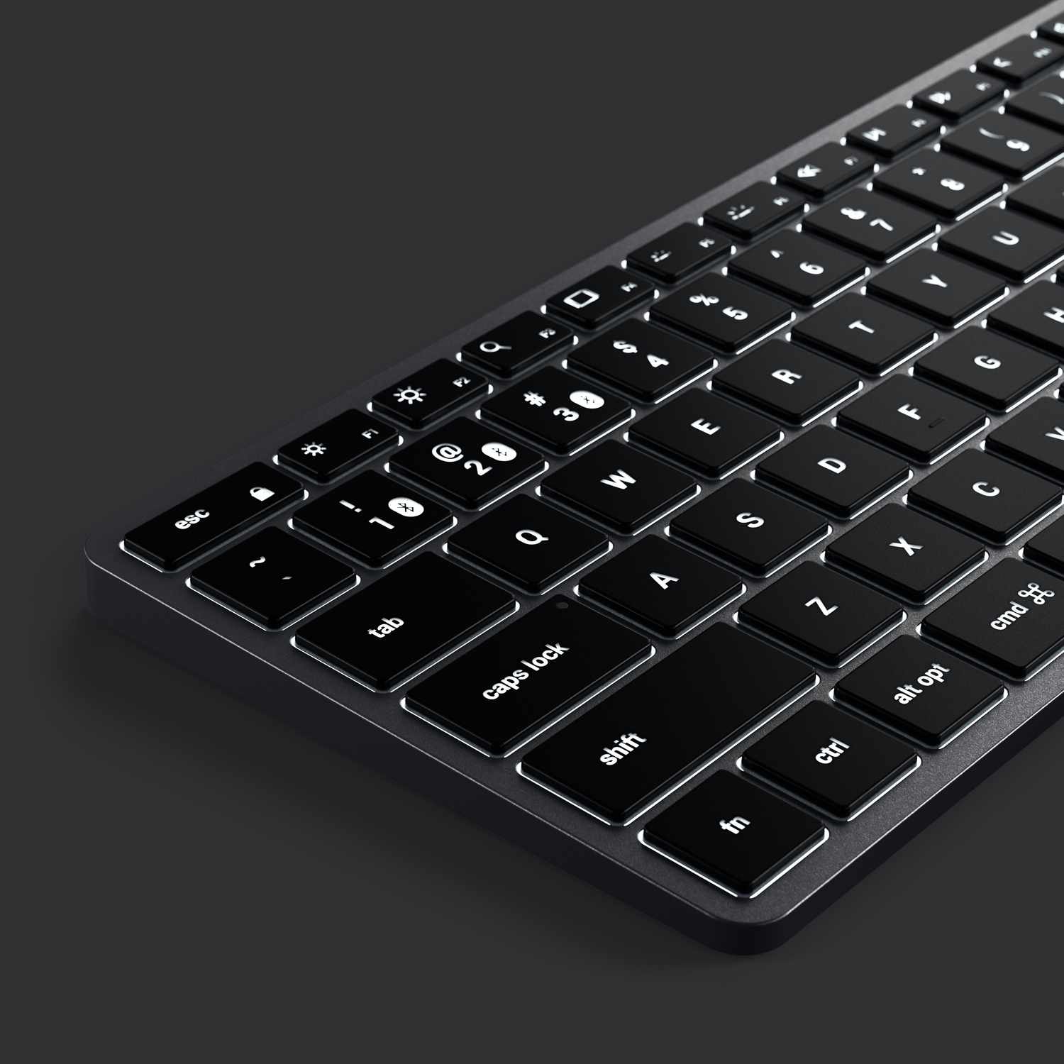 Satechi Slim X1 Backlit Bluetooth Keyboard | Space Gray