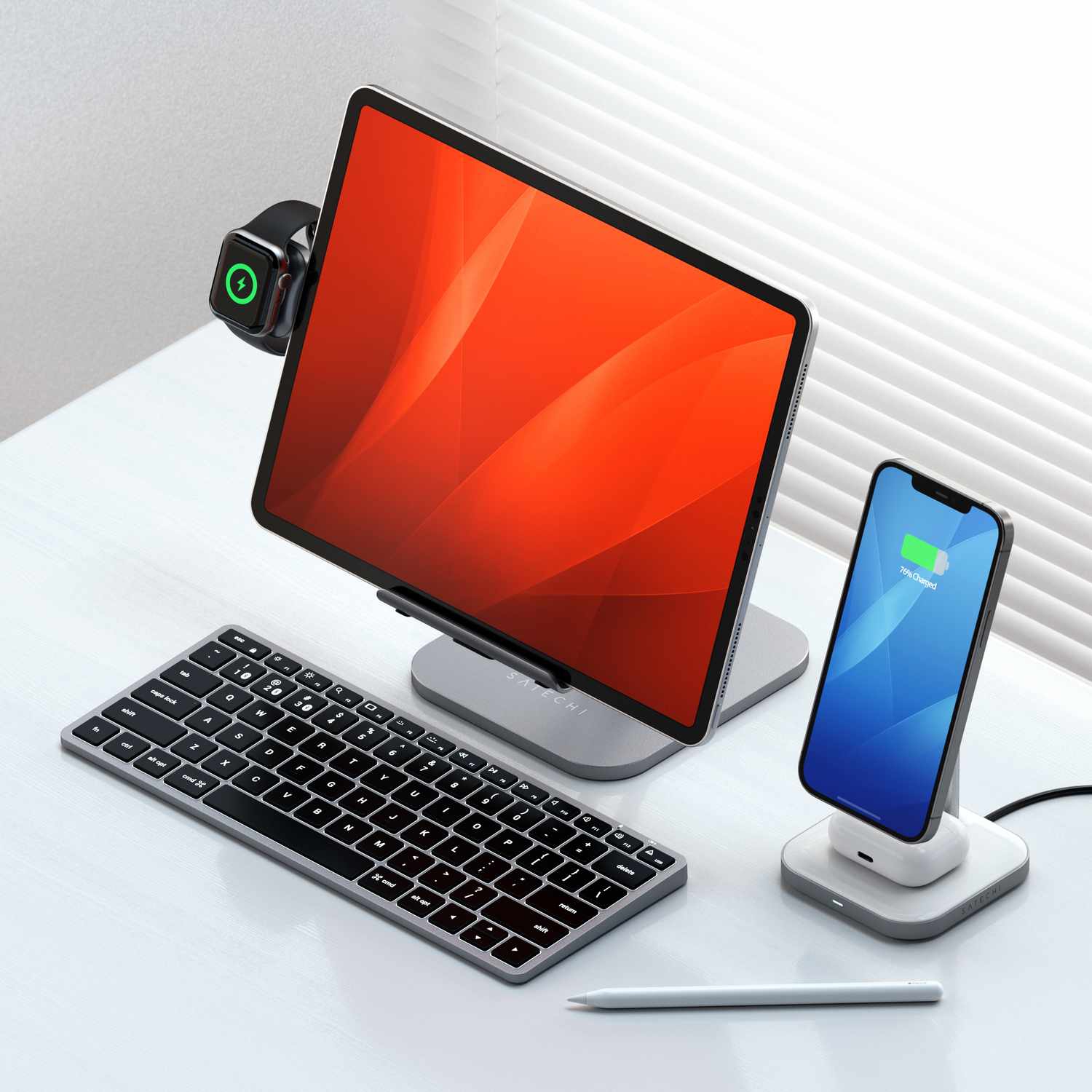 Satechi Slim X1 Backlit Bluetooth Keyboard | Space Gray