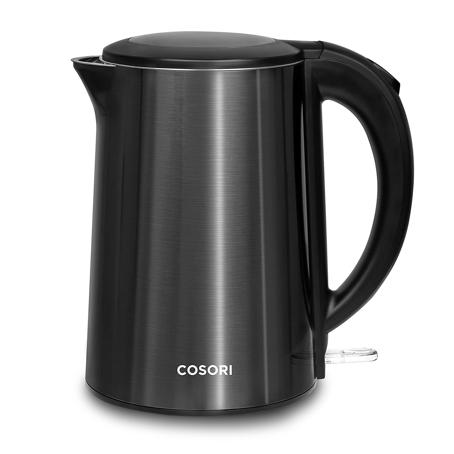 COSORI Electric Kettle Stainless Steel, Cordless,1500W Fast Boiling Water, Auto Shut-Off & Boil-Dry Protection