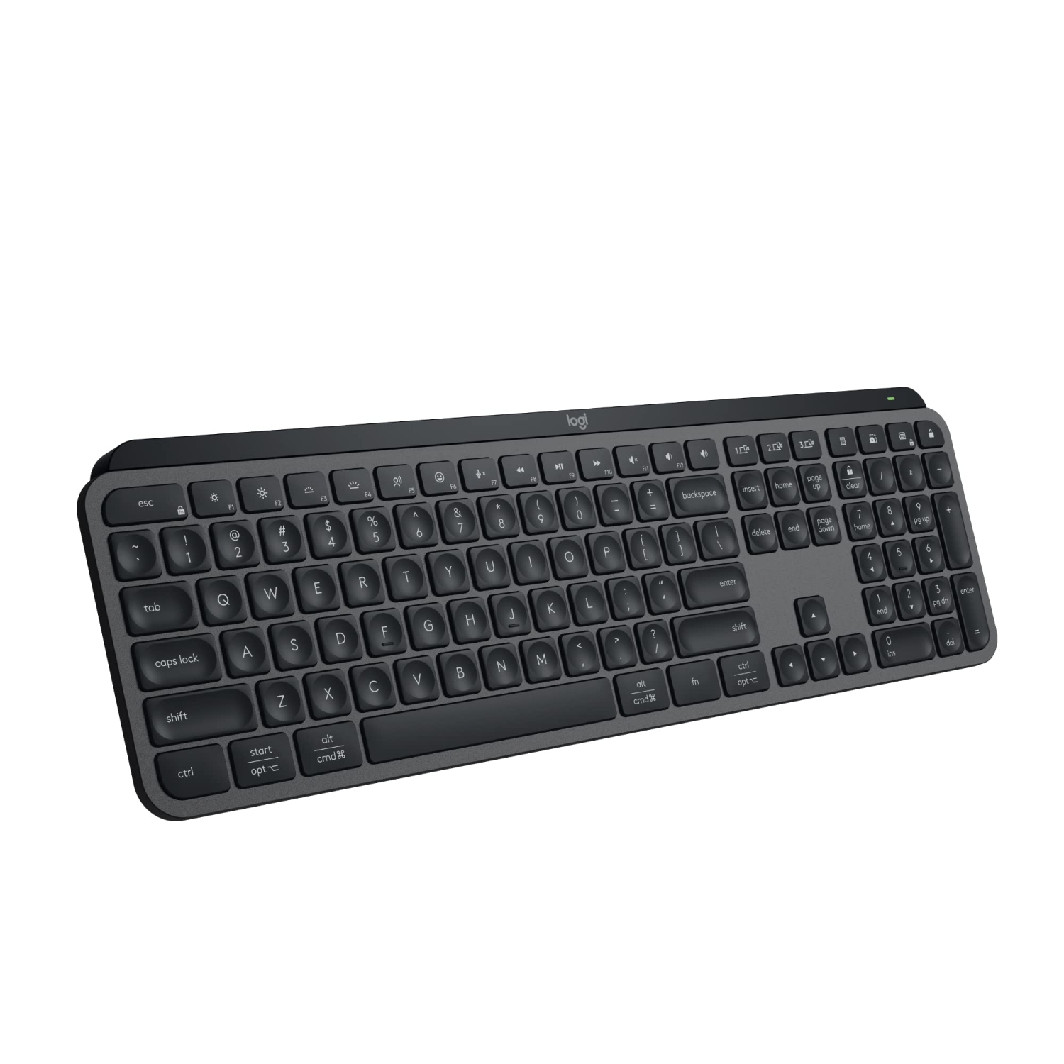 Logitech MX Keys S Wireless Keyboard, Low Profile, Fluid Precise Quiet Typing, Programmable Keys, Backlighting, Blueto..