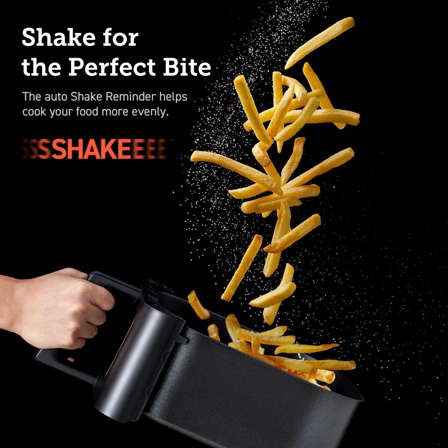 COSORI Clear Blaze Air Fryer, 6.5 Quart Large Compact Airfryer with Visible Window, 12 One-Touch Savable Custom Functi..