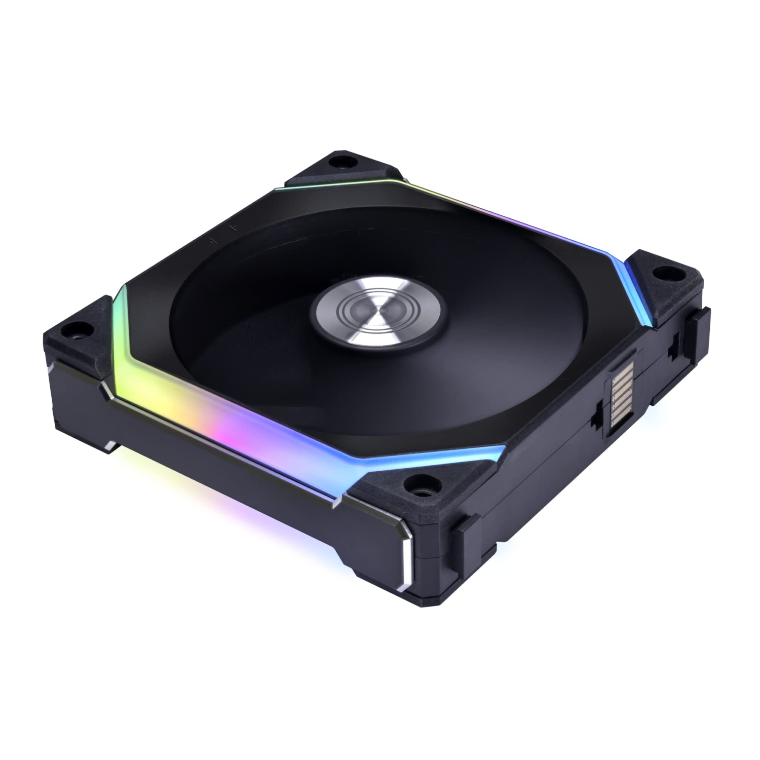 Lian Li UNI Fan SL120 V2 RGB Black Single Pack Without Controller (Compatible with Lian Li SL120 V2 3 Pack only)