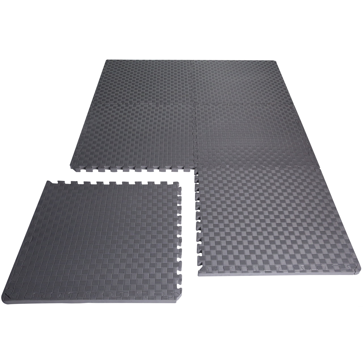 BalanceFrom Puzzle Exercise Mat with EVA Foam Interlocking Tiles for MMA, Exercise, Gymnastics and Home