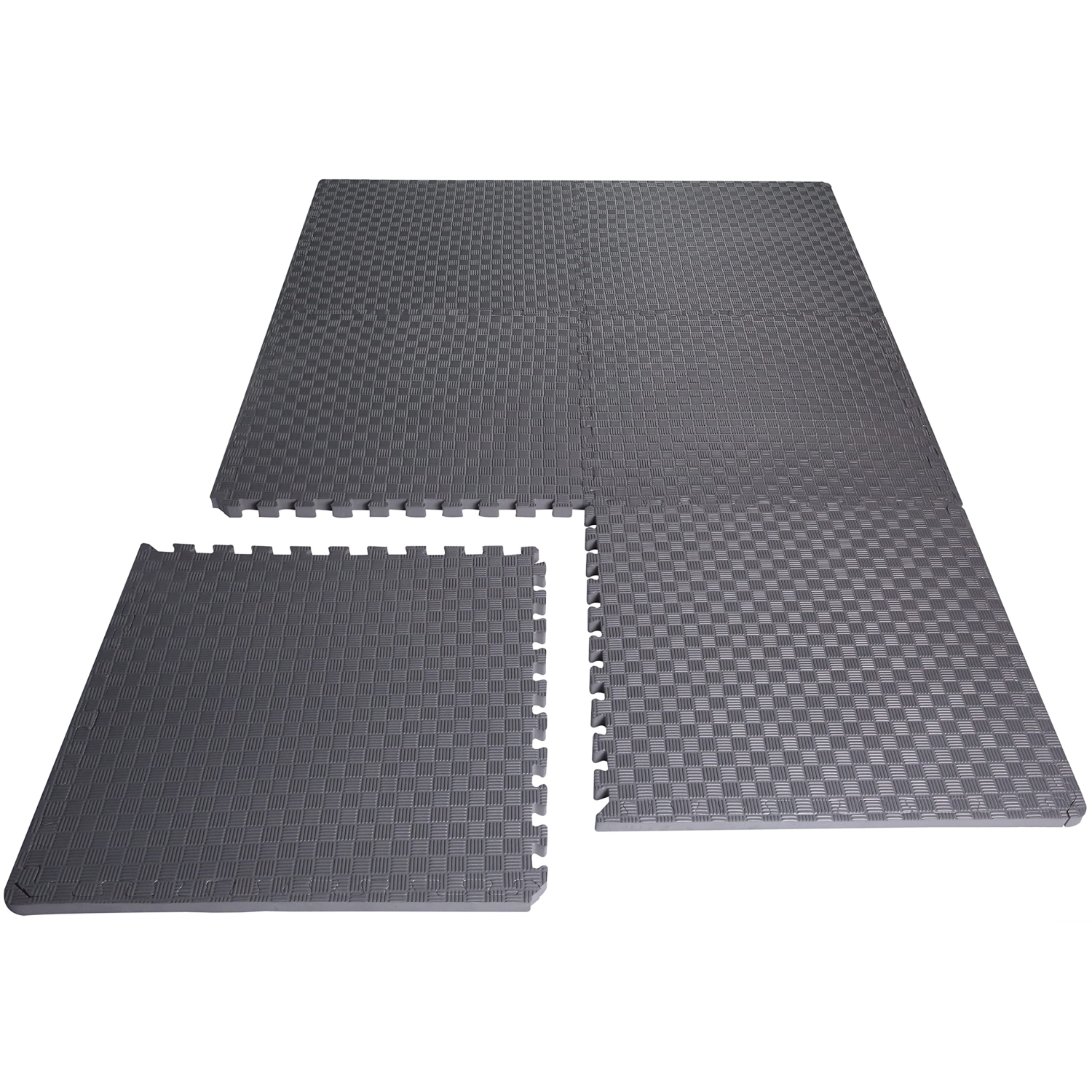 BalanceFrom Puzzle Exercise Mat with EVA Foam Interlocking Tiles for MMA, Exercise, Gymnastics and Home
