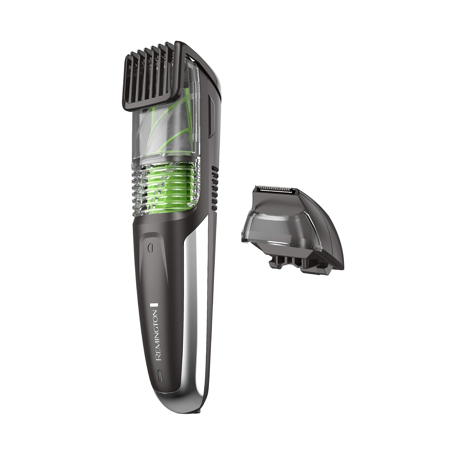 Remington MB6850 Vacuum Stubble and Beard Trimmer, Lithium Power and Adjustable Length Comb w/ 13 Length Settings