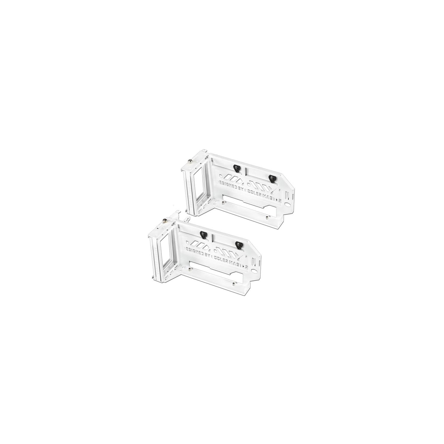 Cooler Master – Trousse de porte-cartes graphiques vertical MasterAccessory V3, blanc, avec câble élévateur de qualité supérieure PCI-E 4,0