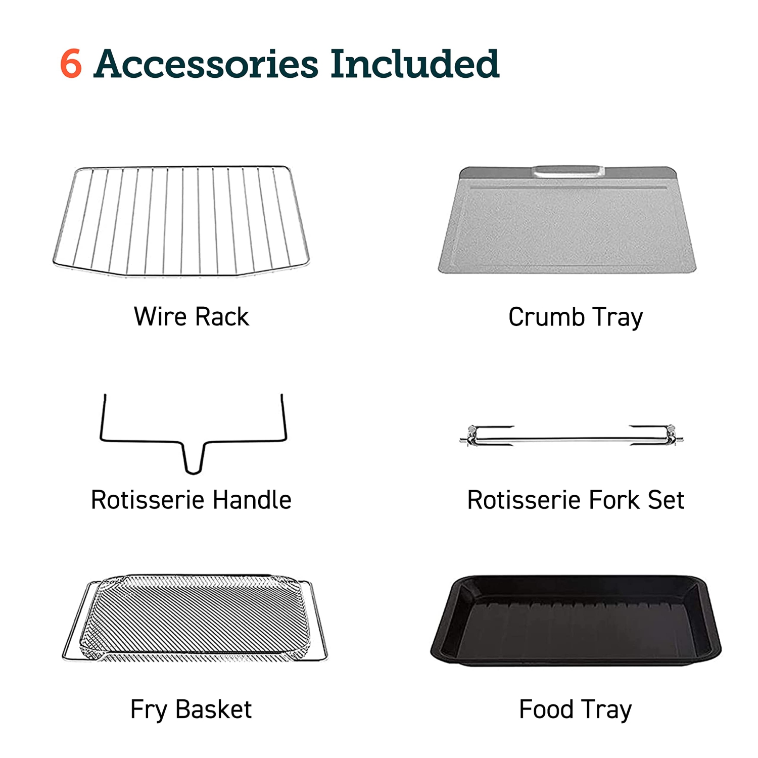 COSORI Air Fryer Toaster Oven, 12-in-1 Convection Oven Countertop with Rotisserie, Stainless Steel 32QT/30L