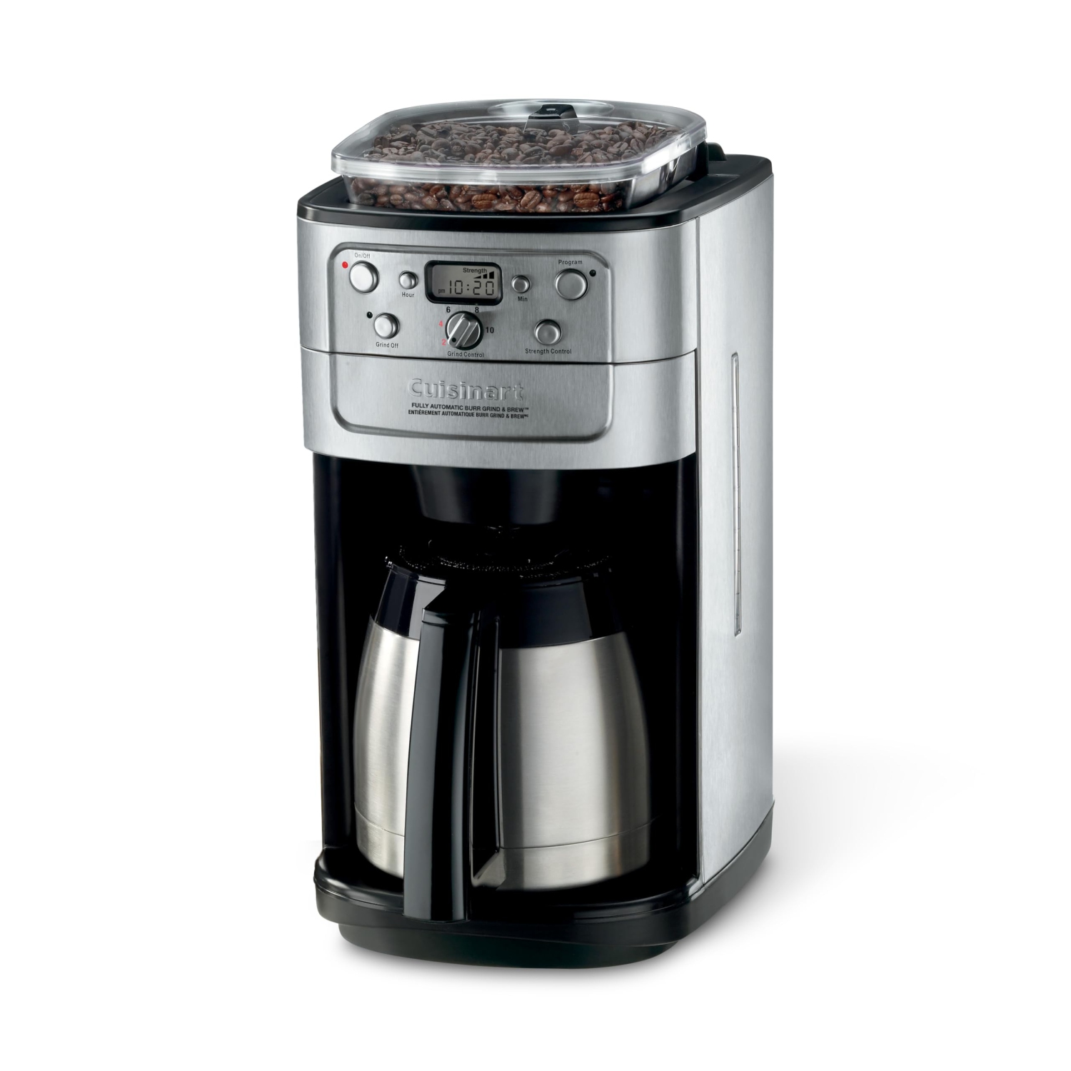 Cuisinart DGB-950BCC Burr Grind & Brew 10-Cup Automatic Coffeemaker, Thermal Carafe