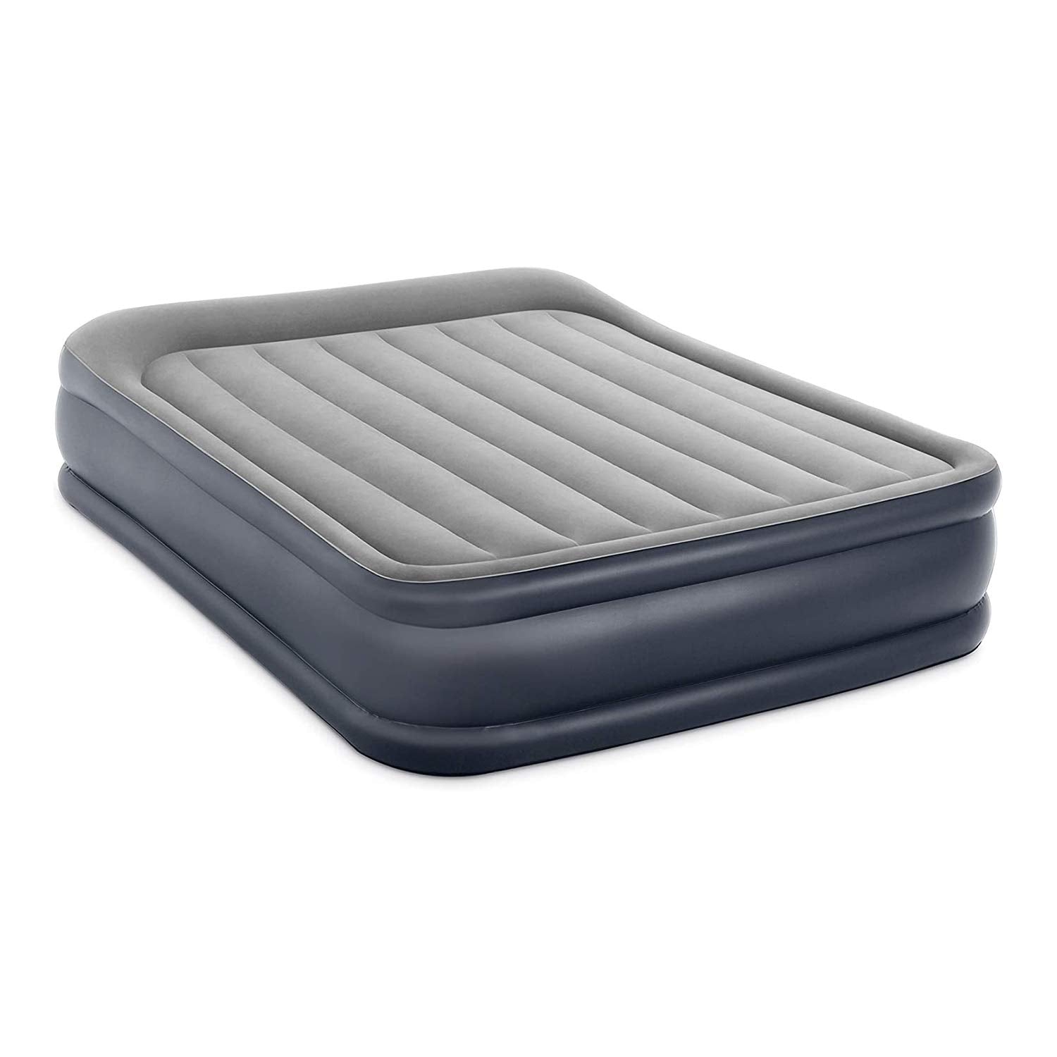 Matelas pneumatique de luxe Dura-Beam plus de INTEX 64135ED : Fiber-Tech – Grand lit – pompe électrique intégrée