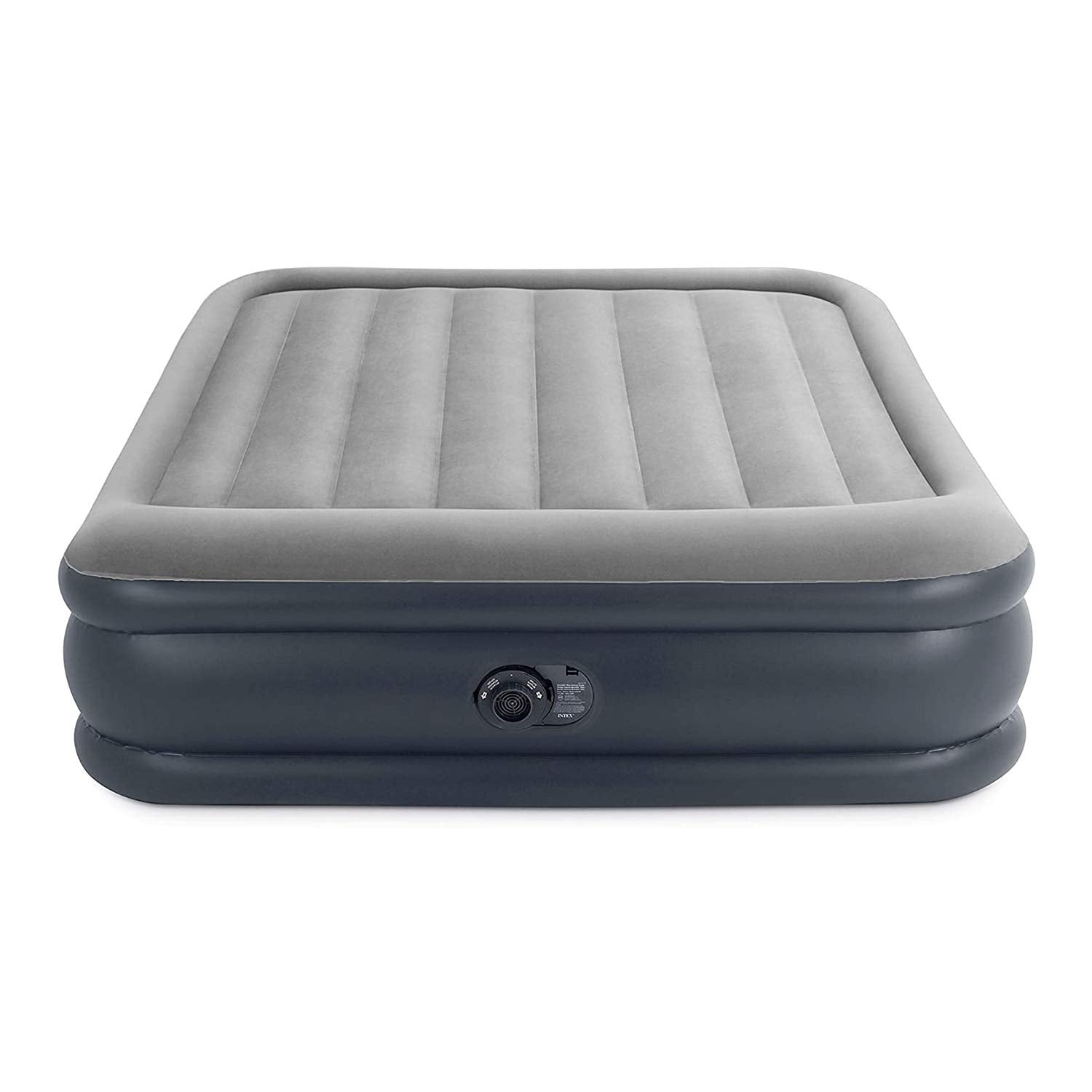 Matelas pneumatique de luxe Dura-Beam plus de INTEX 64135ED : Fiber-Tech – Grand lit – pompe électrique intégrée