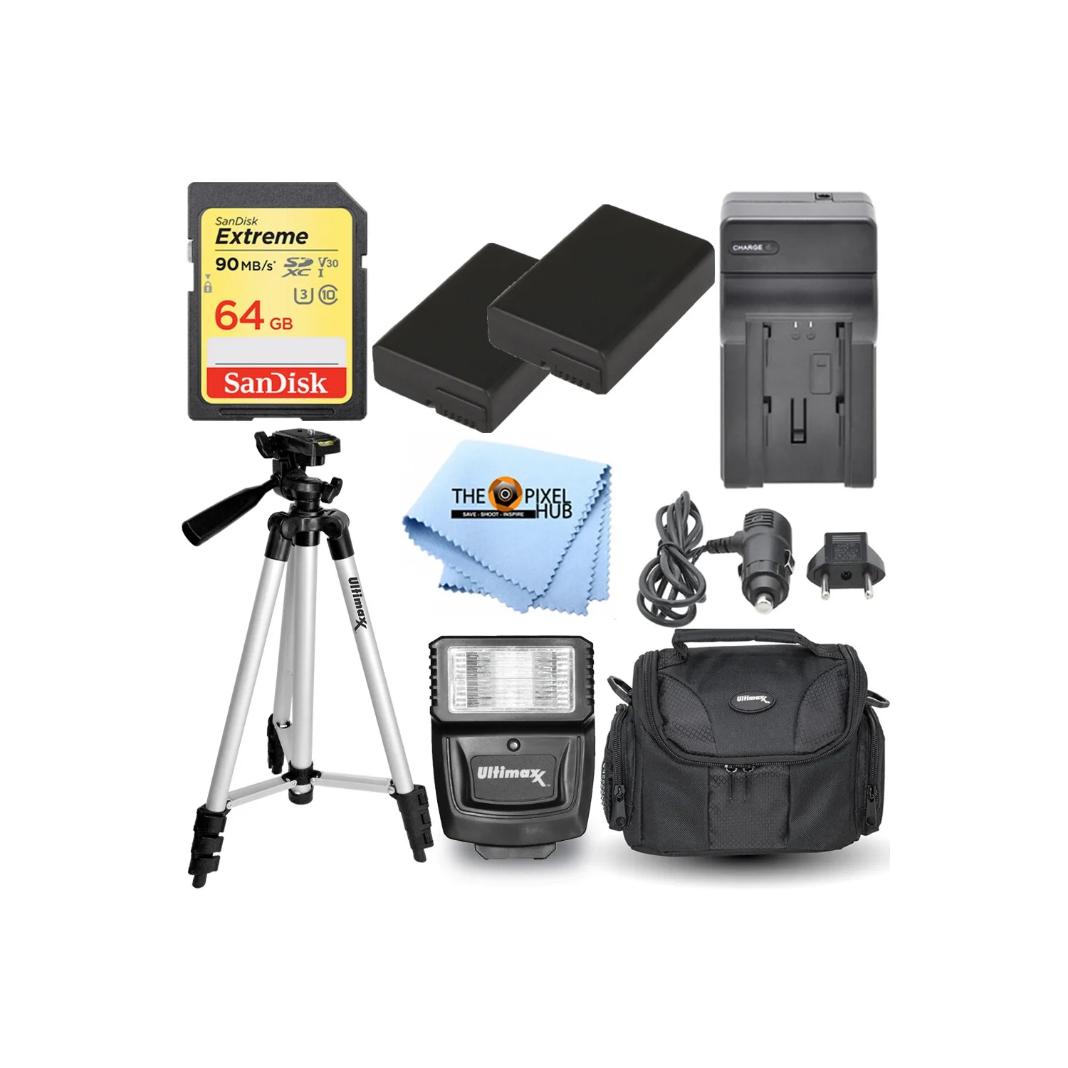 Essential Accessory Bundle for Nikon D3400 D3500 D5100 D5200 D5300 D5500 D5600