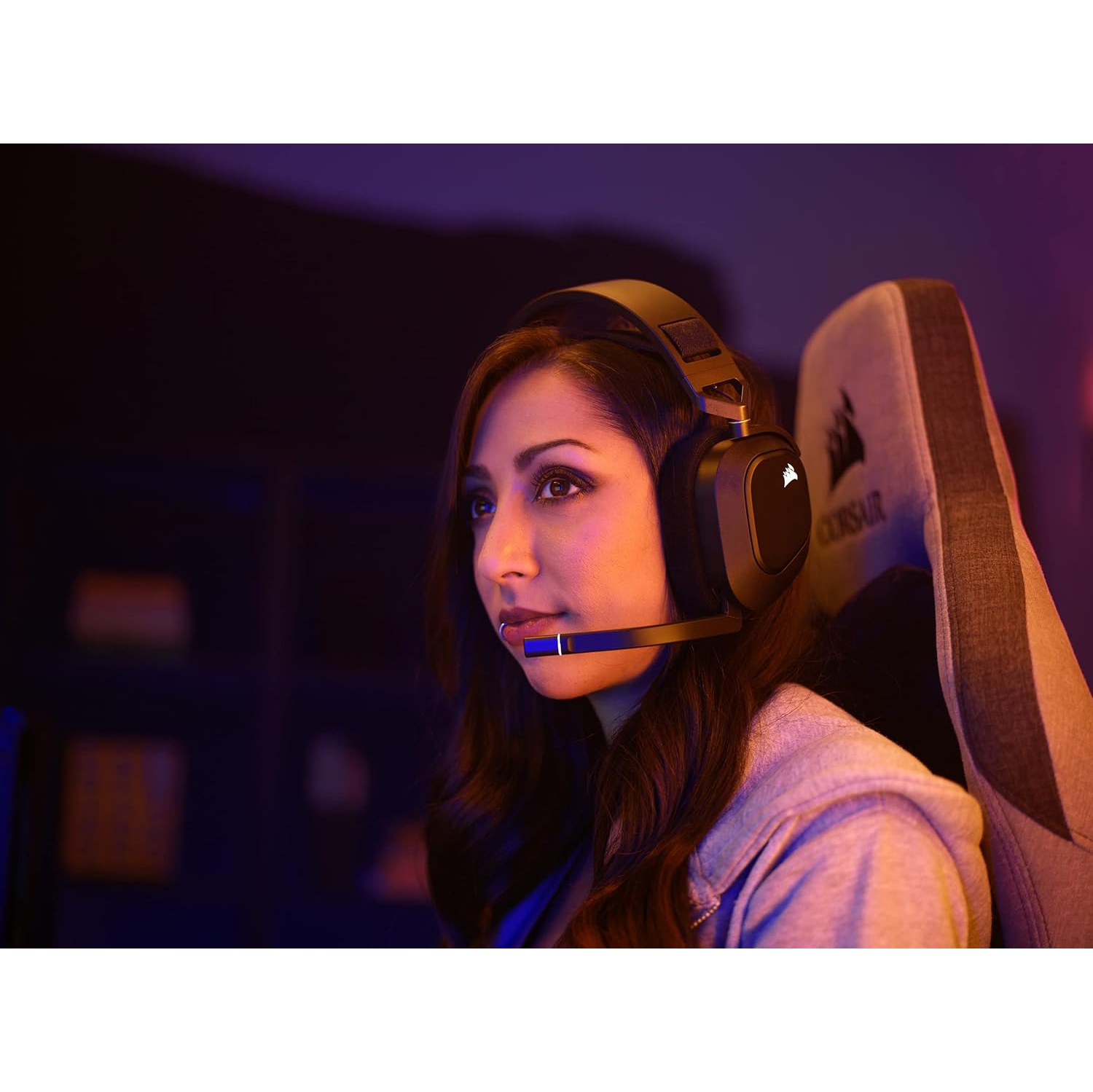 Corsair HS80 RGB Wireless Premium Gaming Headset with Dolby Atmos Audio
