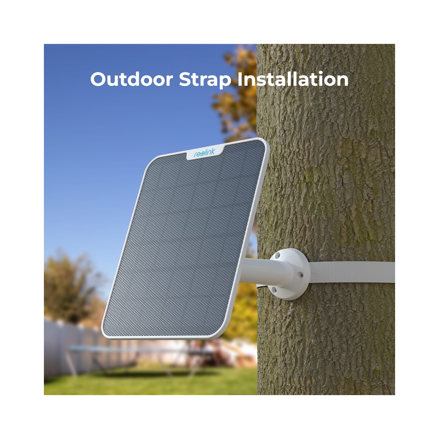 Reolink Solar Panel 6W Power Supply for Reolink Battery Wireless Security Cameras