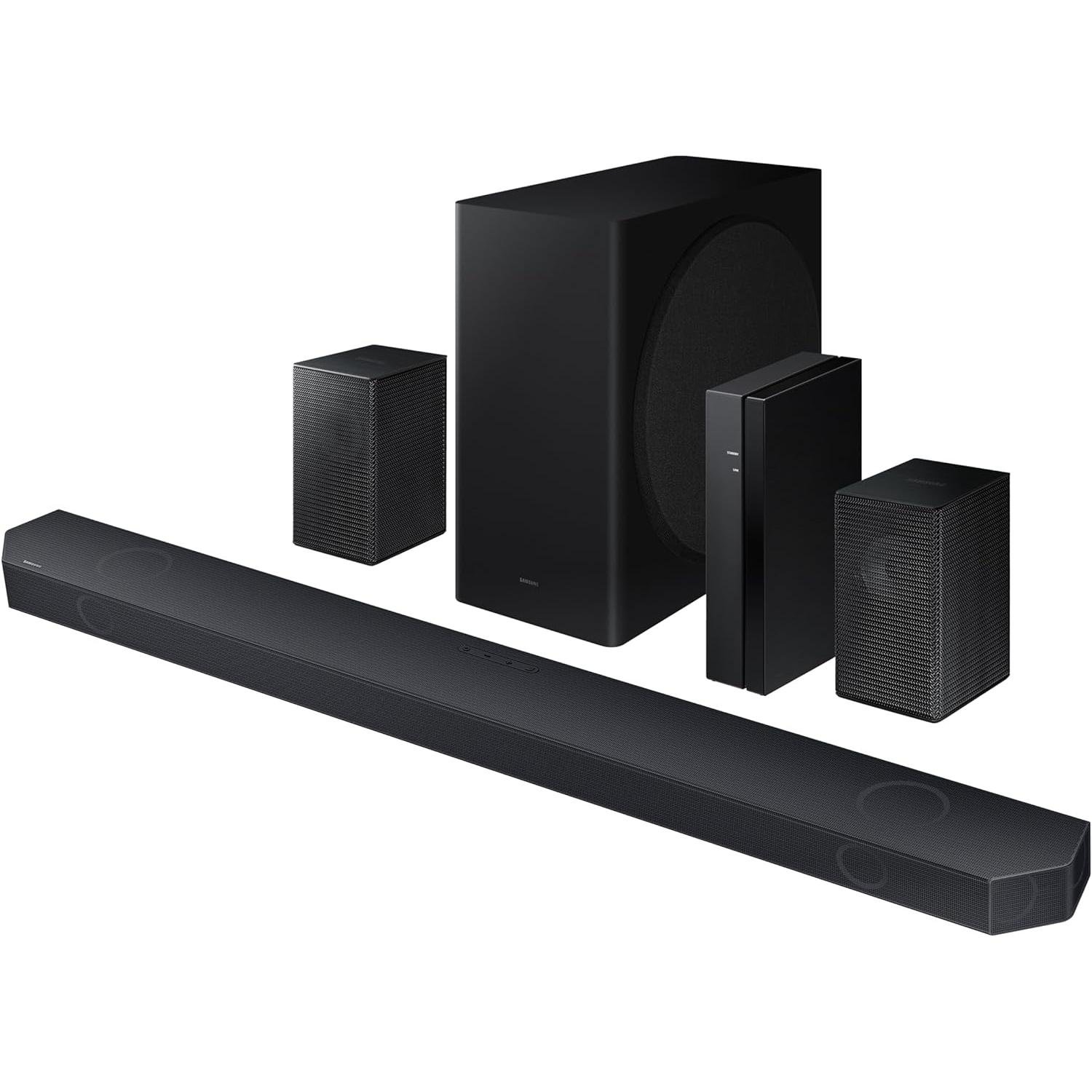 Samsung HW-Q910D/ZC Soundbar with Subwoofer & Surround Speakers [2024] - Open Box