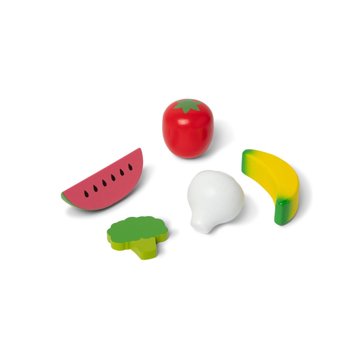 Jeu de groupes alimentaires en bois - fruits et légumes