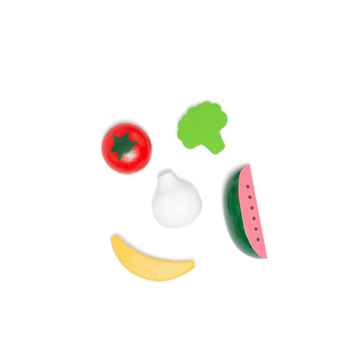 Jeu de groupes alimentaires en bois - fruits et légumes