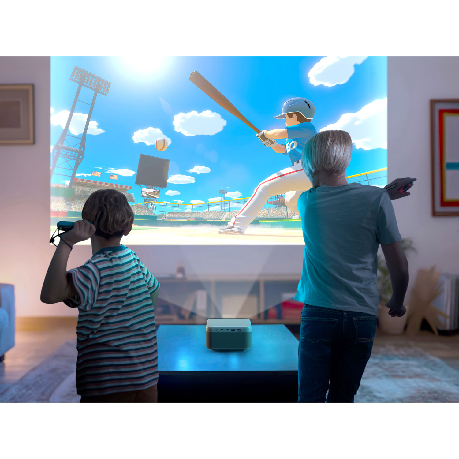 Mini projecteur de jeu laser intelligent EpiqVision EF21 d'Epson