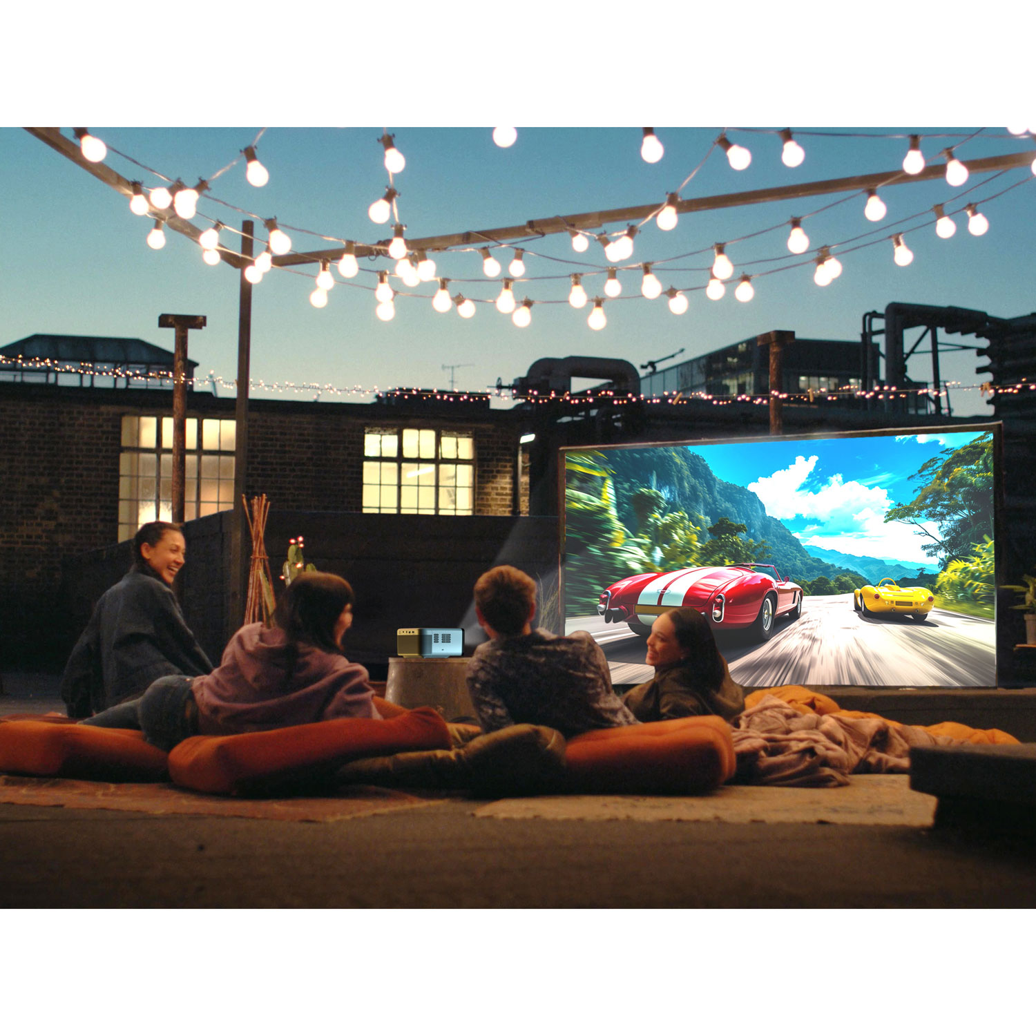 Mini projecteur de jeu laser intelligent EpiqVision EF21 d'Epson