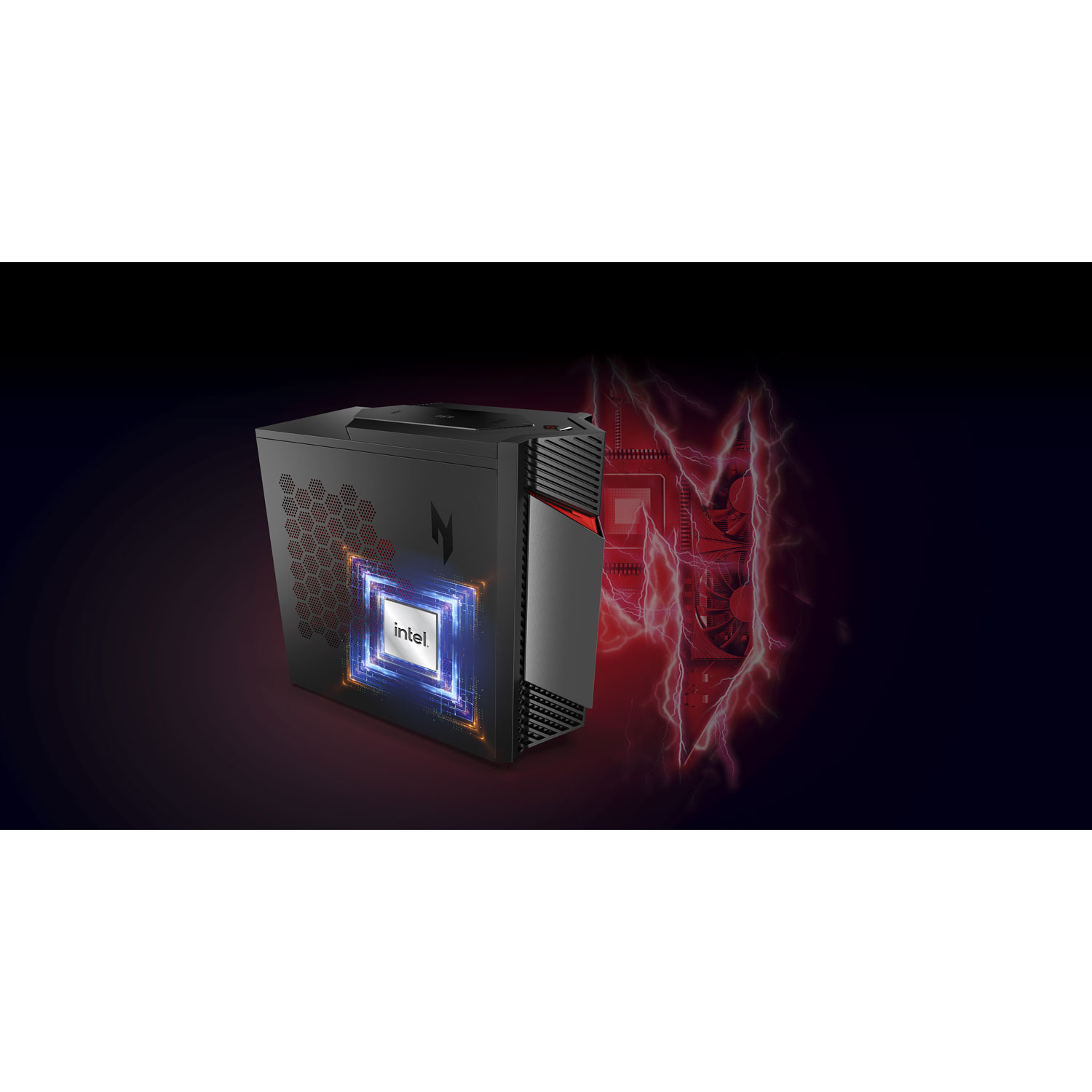 Ordinateur de jeu Nitro N50 d'Acer - Noir/Rouge