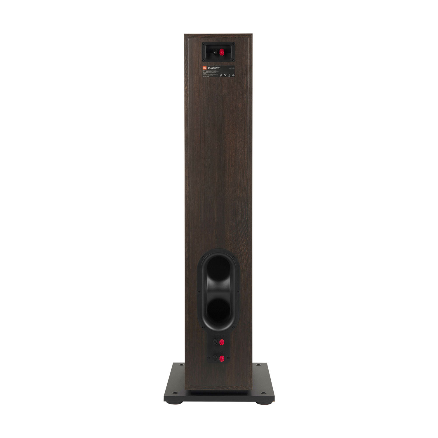 JBL Stage260F 225-Watt 2.5-Way Tower Speaker - Single - Espresso