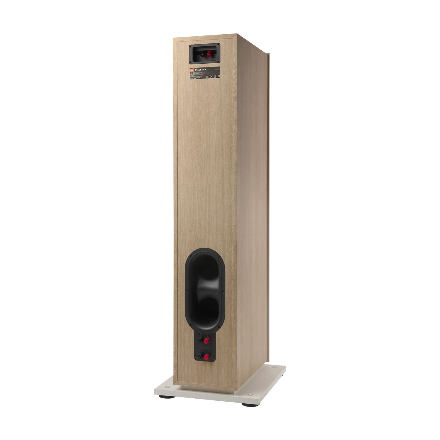 JBL Stage260F 225-Watt 2.5-Way Tower Speaker - Single - Latte