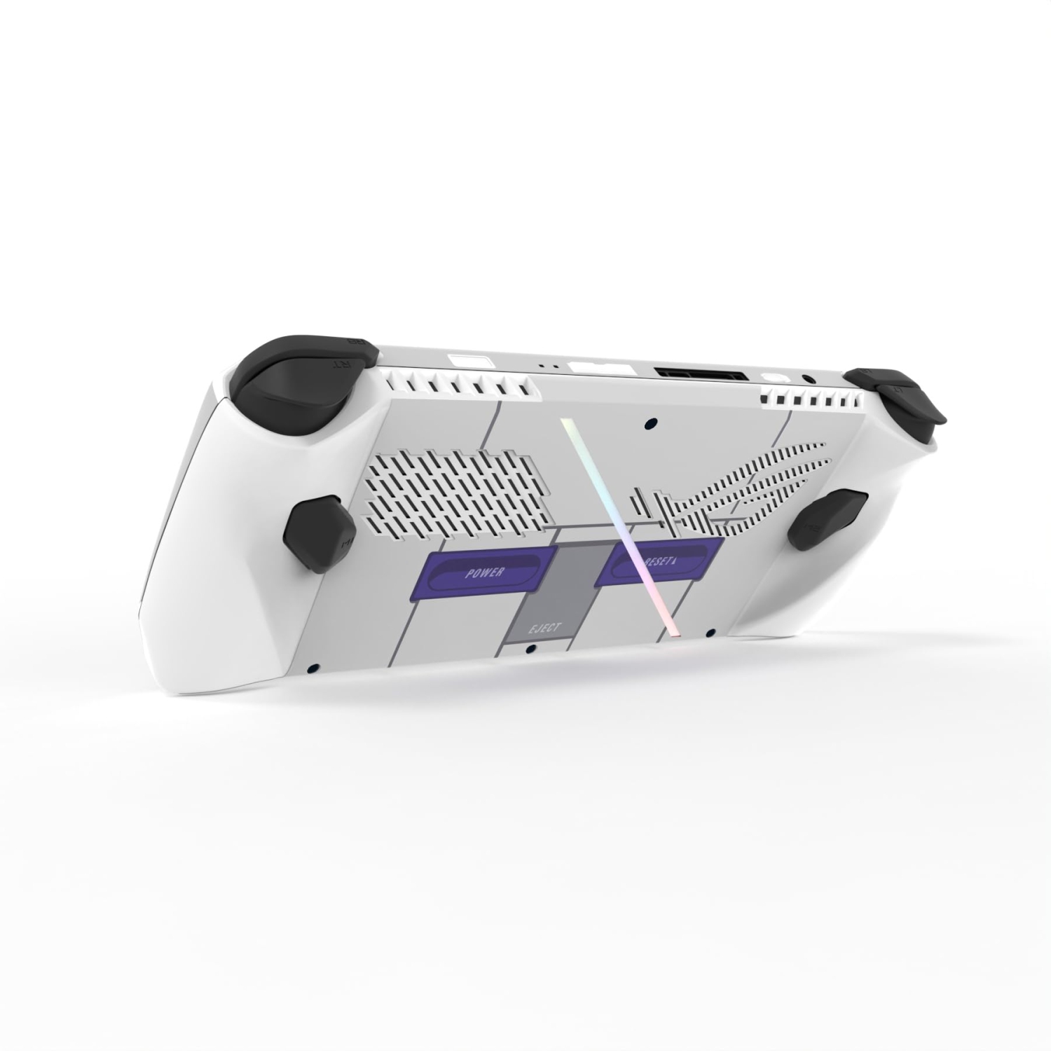 Décalcomanie protectrice pour ROG Ally, autocollants personnalisés roulés en vinyle pour console de jeu portative ROG Ally - Classics style SNES