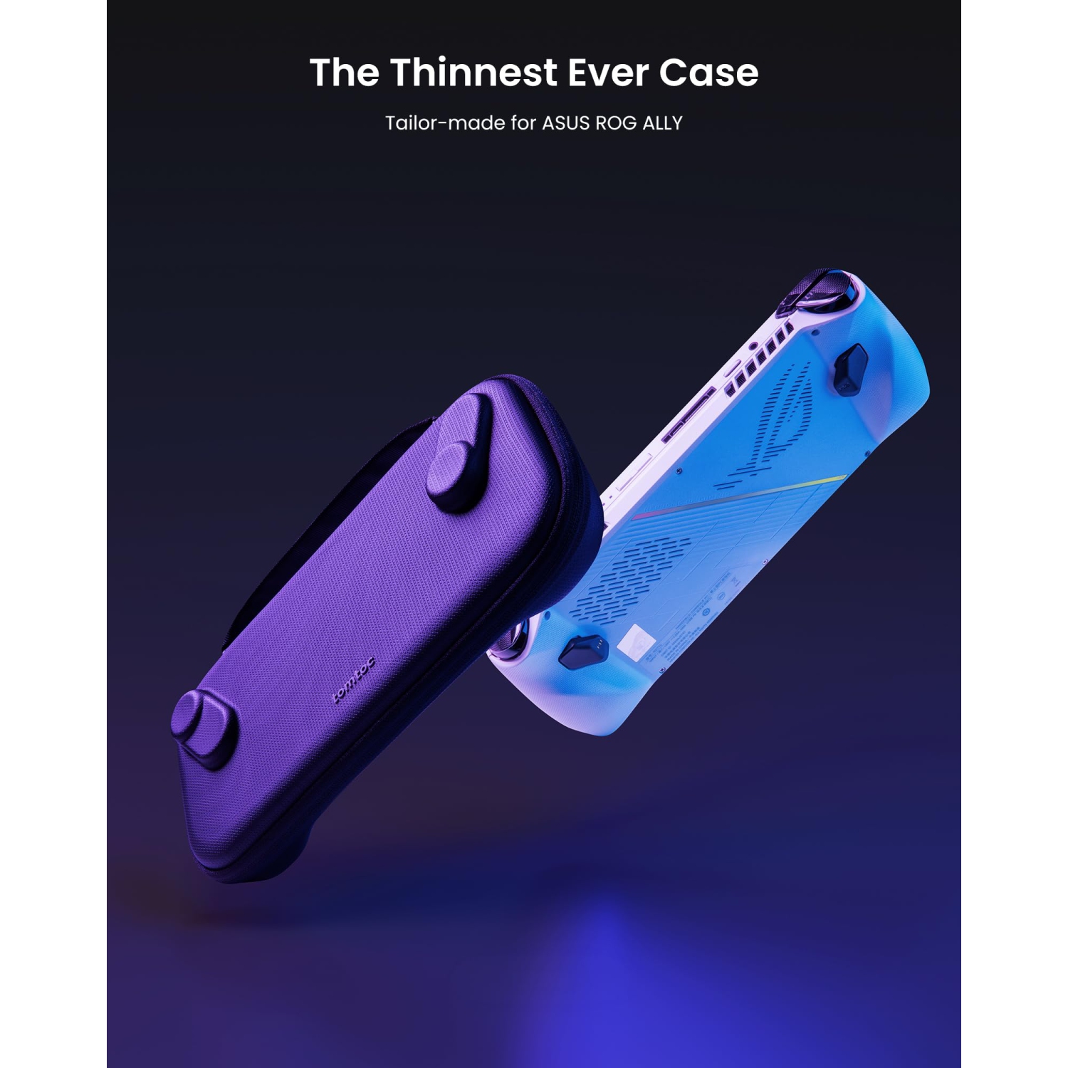 Carrying Case Compatible with ASUS ROG Ally, Slim Case, Protective Case, Hard Portable Travel Carrying Bag for ASUS ROG Ally Console, Lightweight