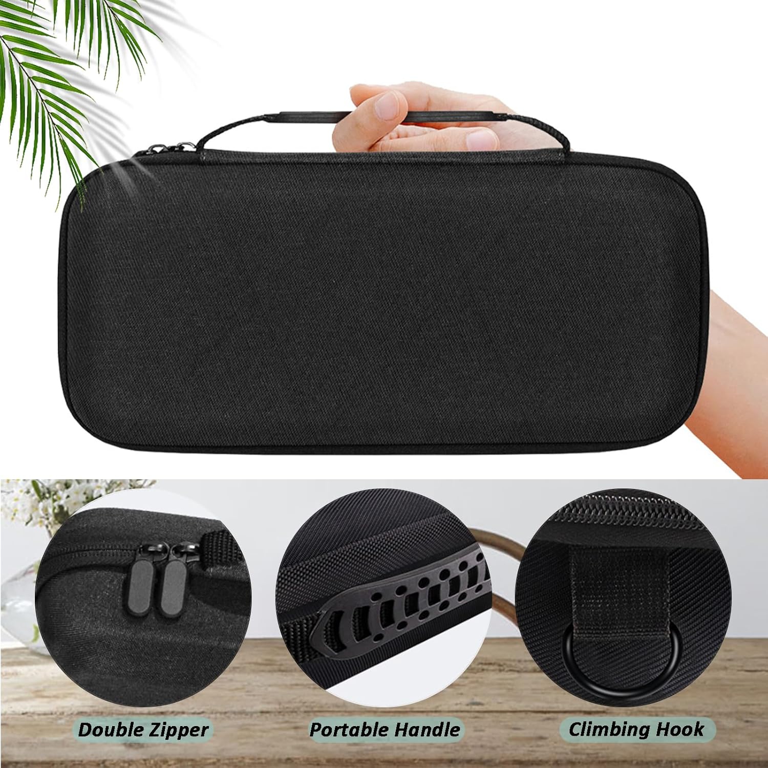 Asus ROG Ally X 2024/ROG Ally 2023 Storage Case|Large Capacity Portable Carrying Full-Body Protective Storage Bag Case for Asus ROG Ally X/Asus ROG