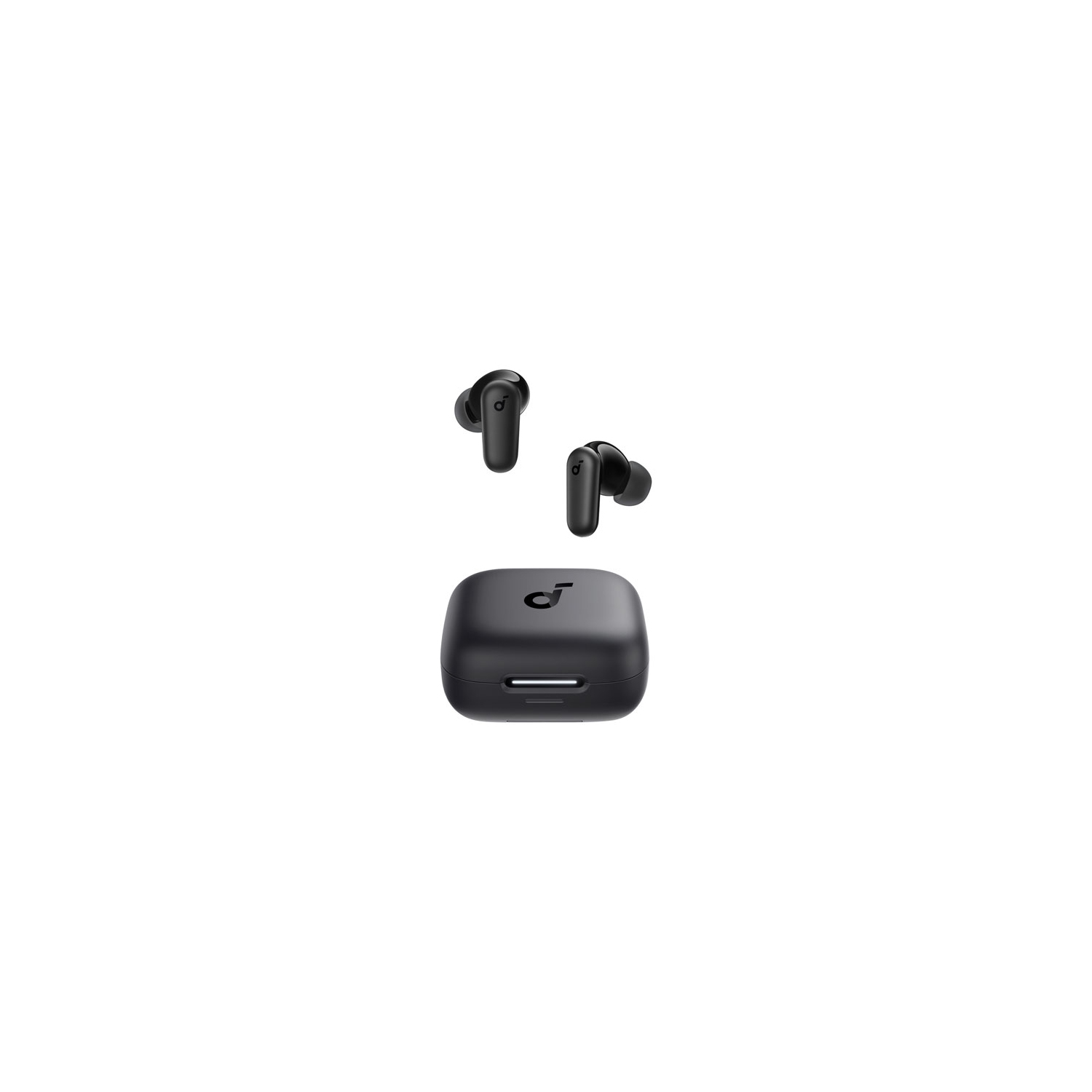 Refurbished - Soundcore by Anker P30i In-Ear Noise Cancelling True Wireless Earbuds - Black