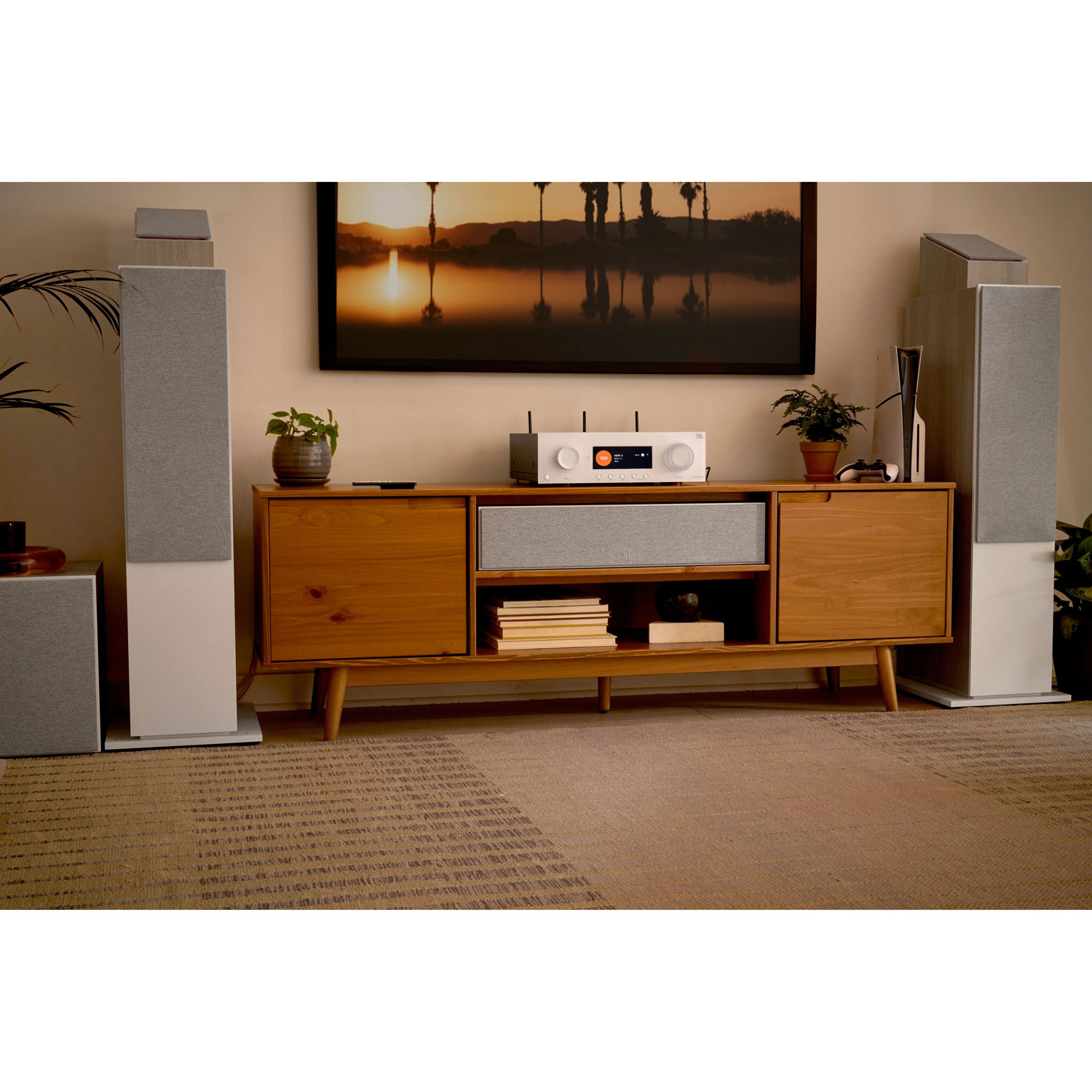 Récepteur AV réseau UHD 8K 9.2 canaux MA Series JBLMA9100HPWHTAM de JBL - Blanc