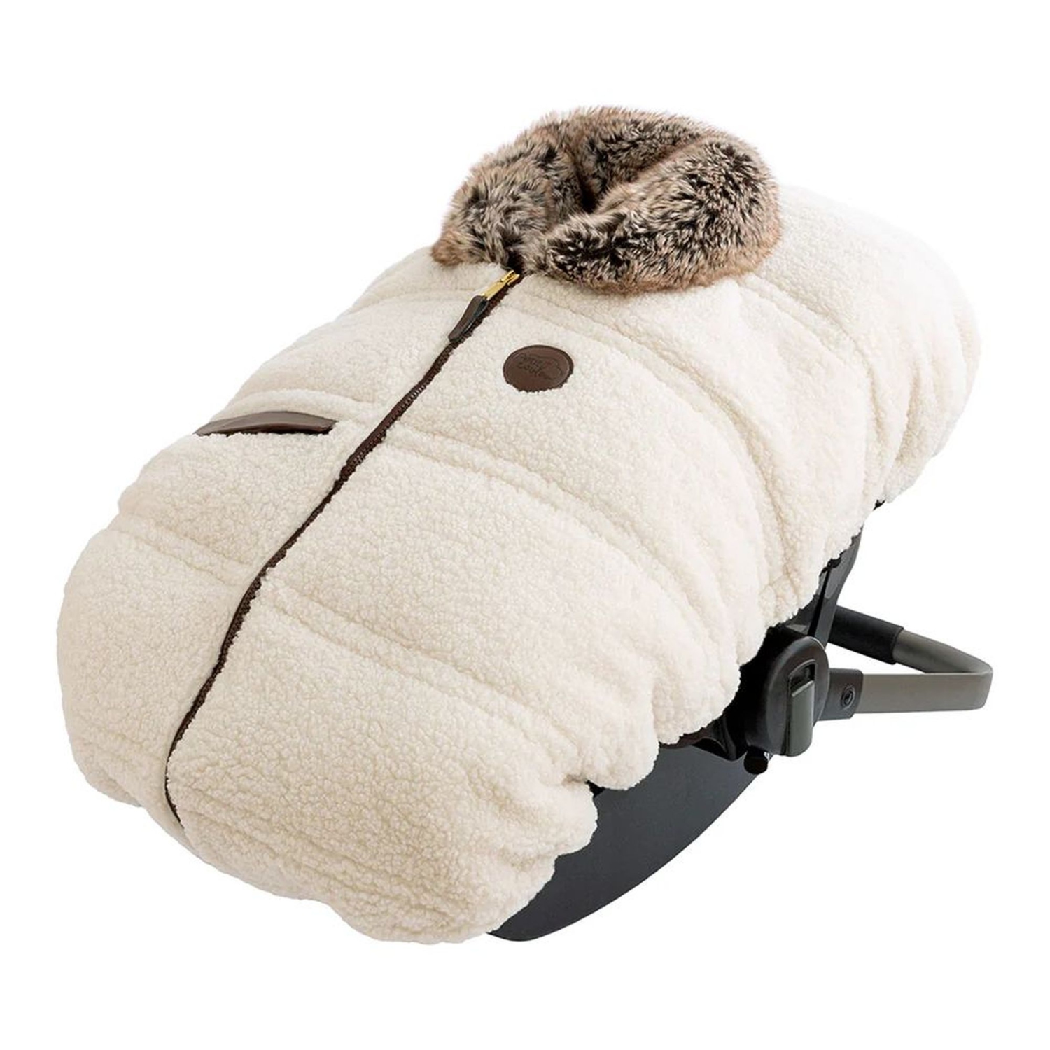 Housse d'hiver Petit Coulou pour sièges d'auto pour nourrissons - Jasper Sherpa