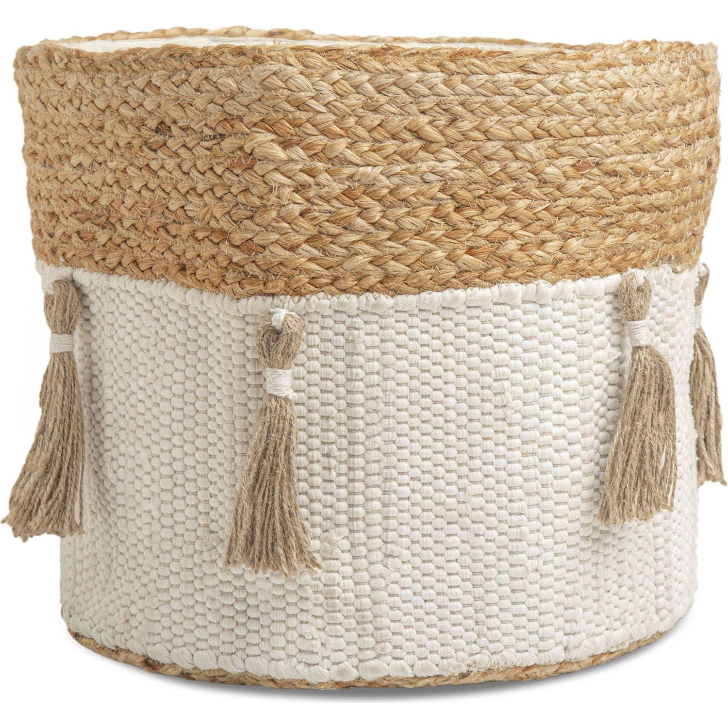 Crane Cotton + Jute Storage Bin