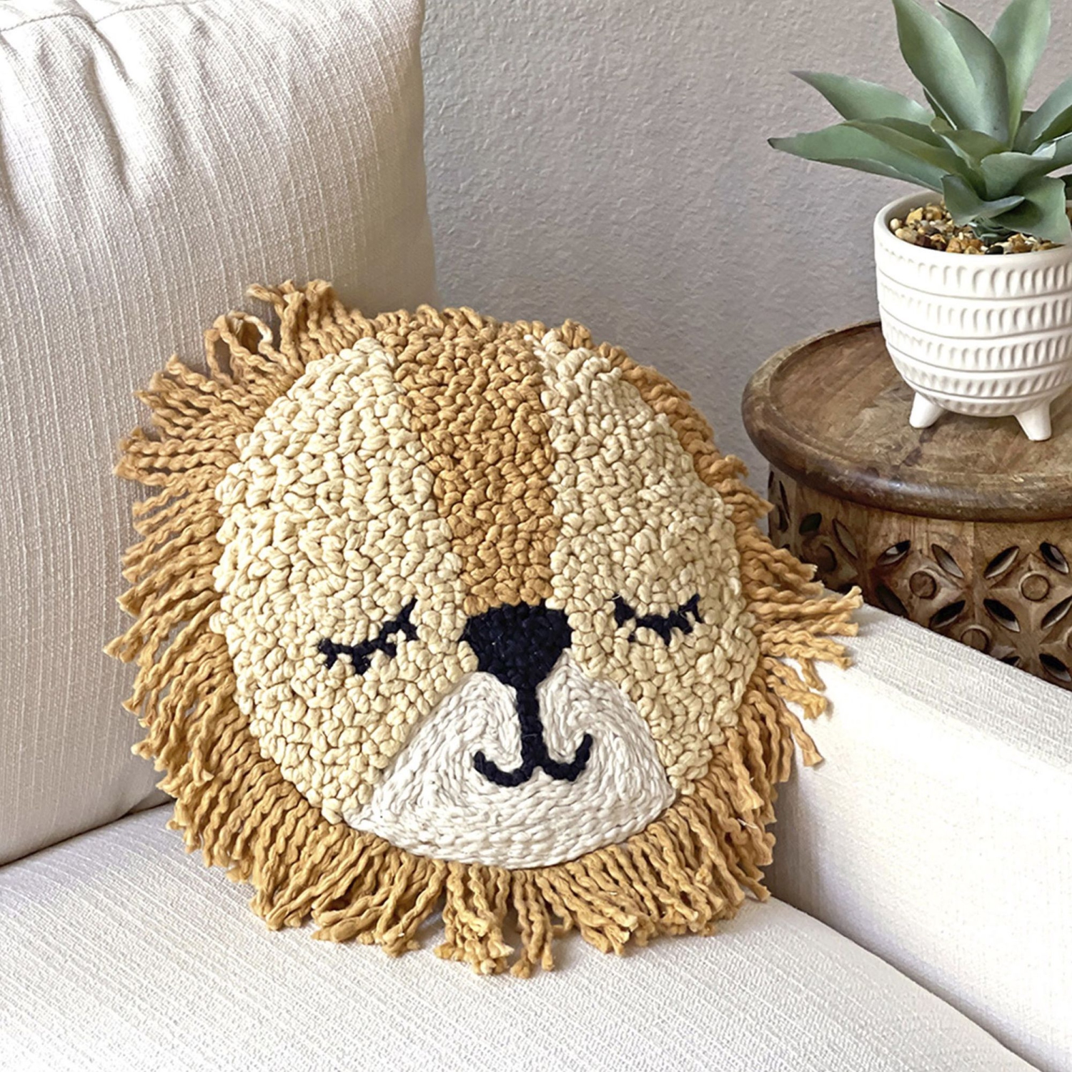 Coussin décoratif Kendi de Crane - Lion