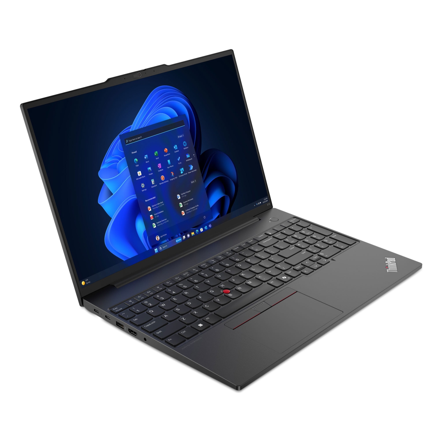 Lenovo ThinkPad E16 Gen 2 AMD Laptop, 16" IPS 60Hz, Ryzen 7 7735U, 16GB, 1TB SSD