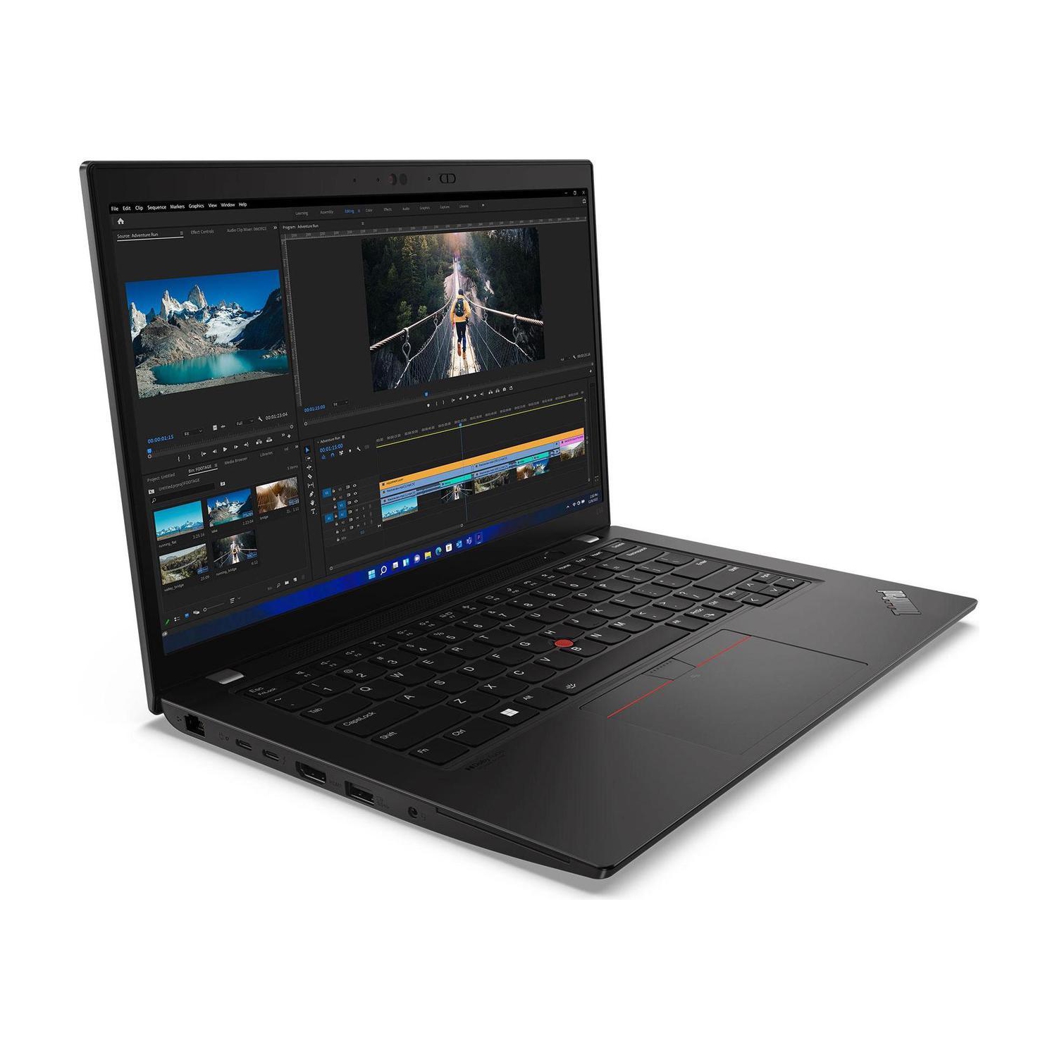 Lenovo ThinkPad L14 Gen 3 14" Touchscreen Ryzen 5 Pro AMD Radeon 16GB 512GB Windows 11 Pro Black Refurbished Good