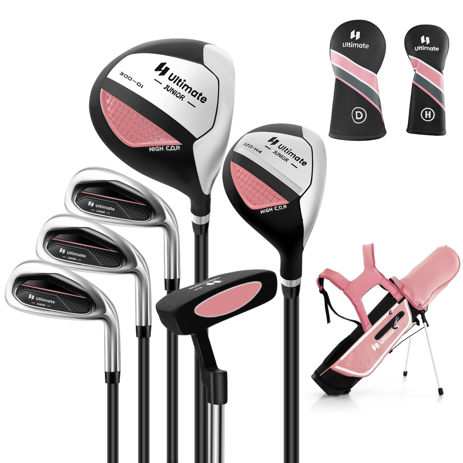 Ultimate Junior Complete Golf Club Set pour enfants de 11-13 à 8 ans