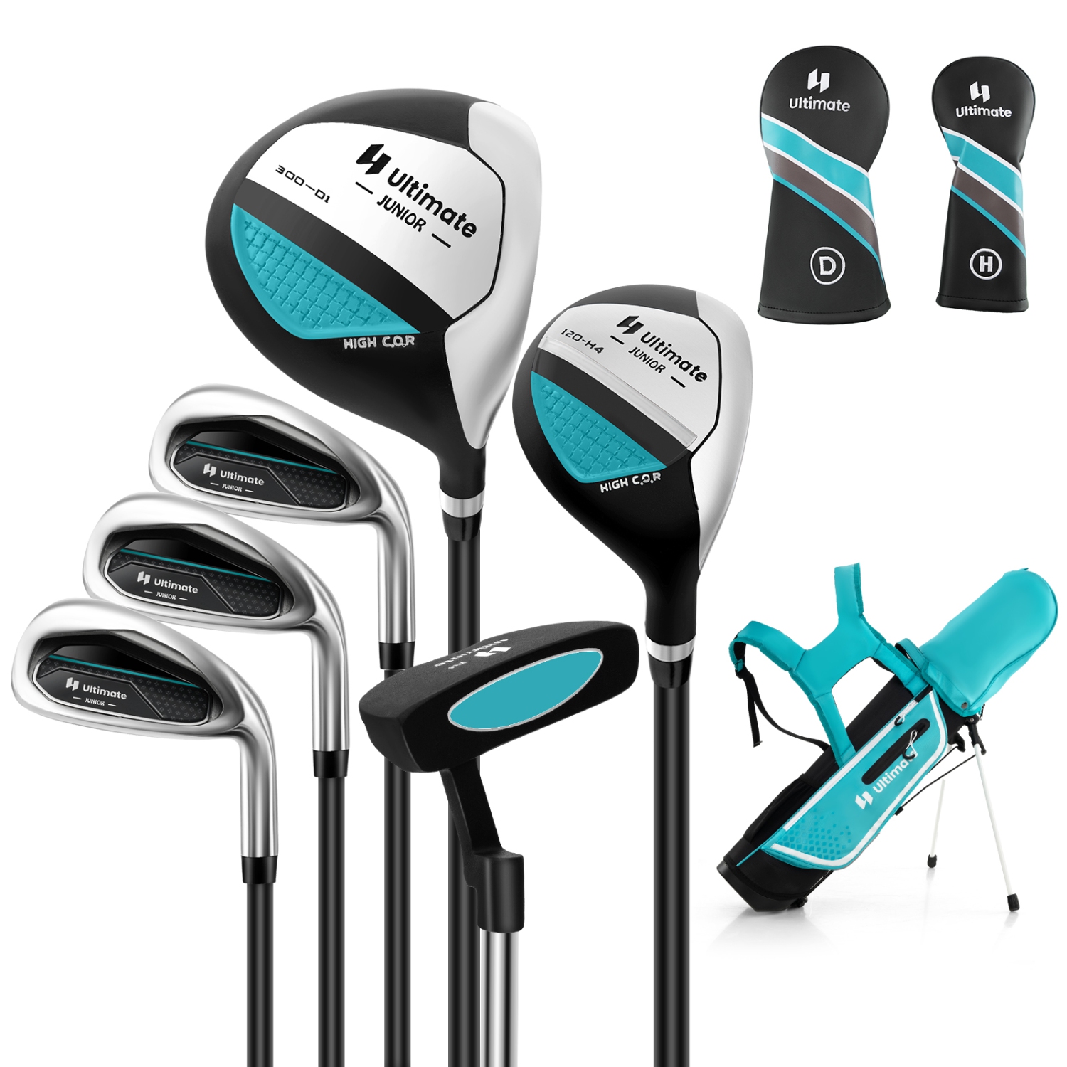 Ultimate Junior Complete Golf Club Set pour enfants de 11-13 à 8 ans