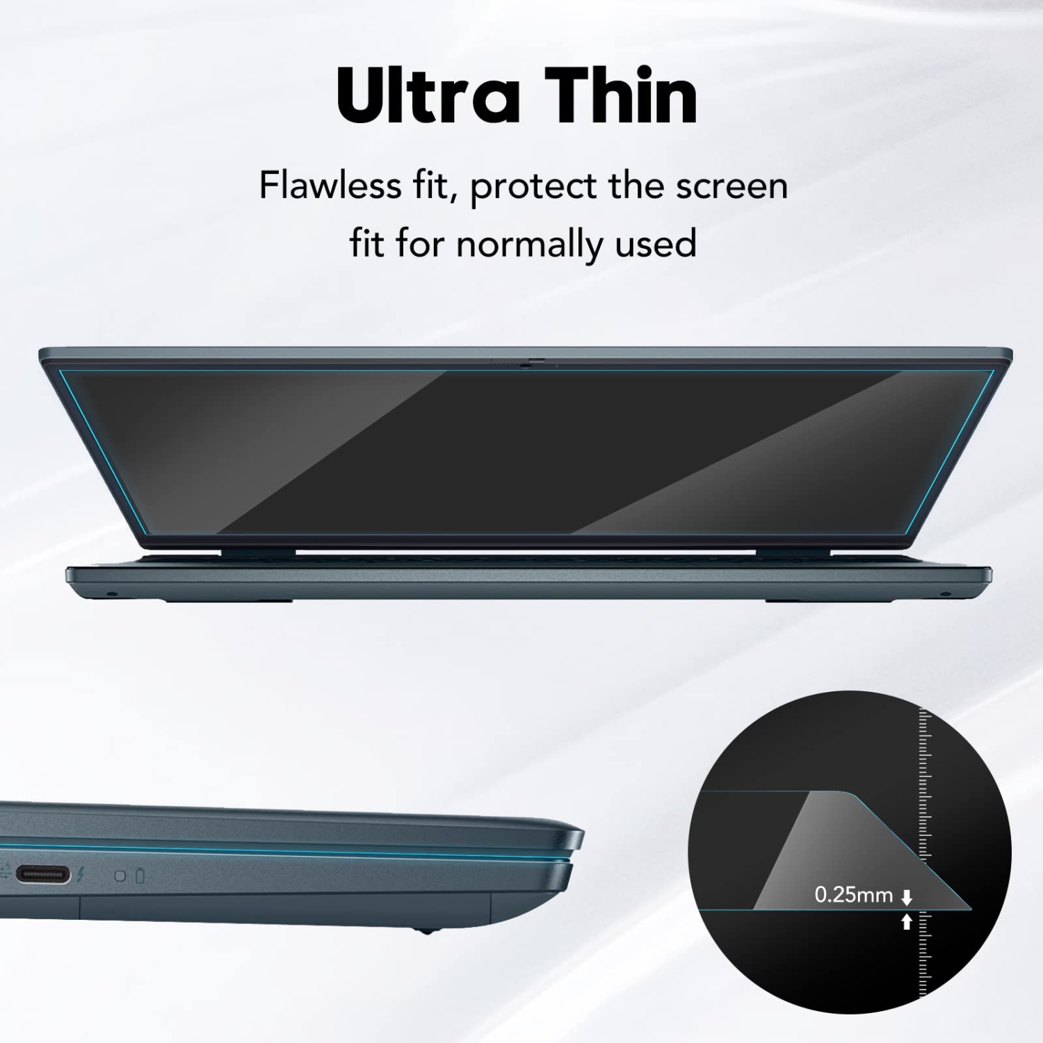 Tempered Glass Screen Protector for 13.3" Lenovo Thinkpad X380 X390 X395 L13 L380 L390, Lenovo Yoga 730 2-in-1 Touch-Screen Laptop, 2022 Lenovo Yoga