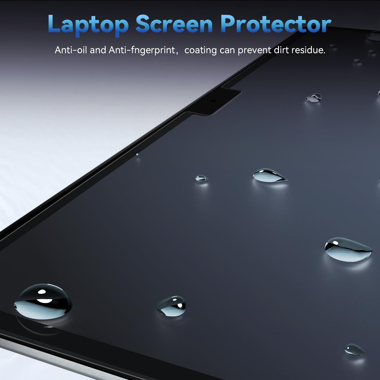 2 Pack Anti Blue Light Screen Protector Compatible With MacBook Air 13.6 Inch Model A2681, Eye Protection , Anti Glare Anti Scratch & Anti