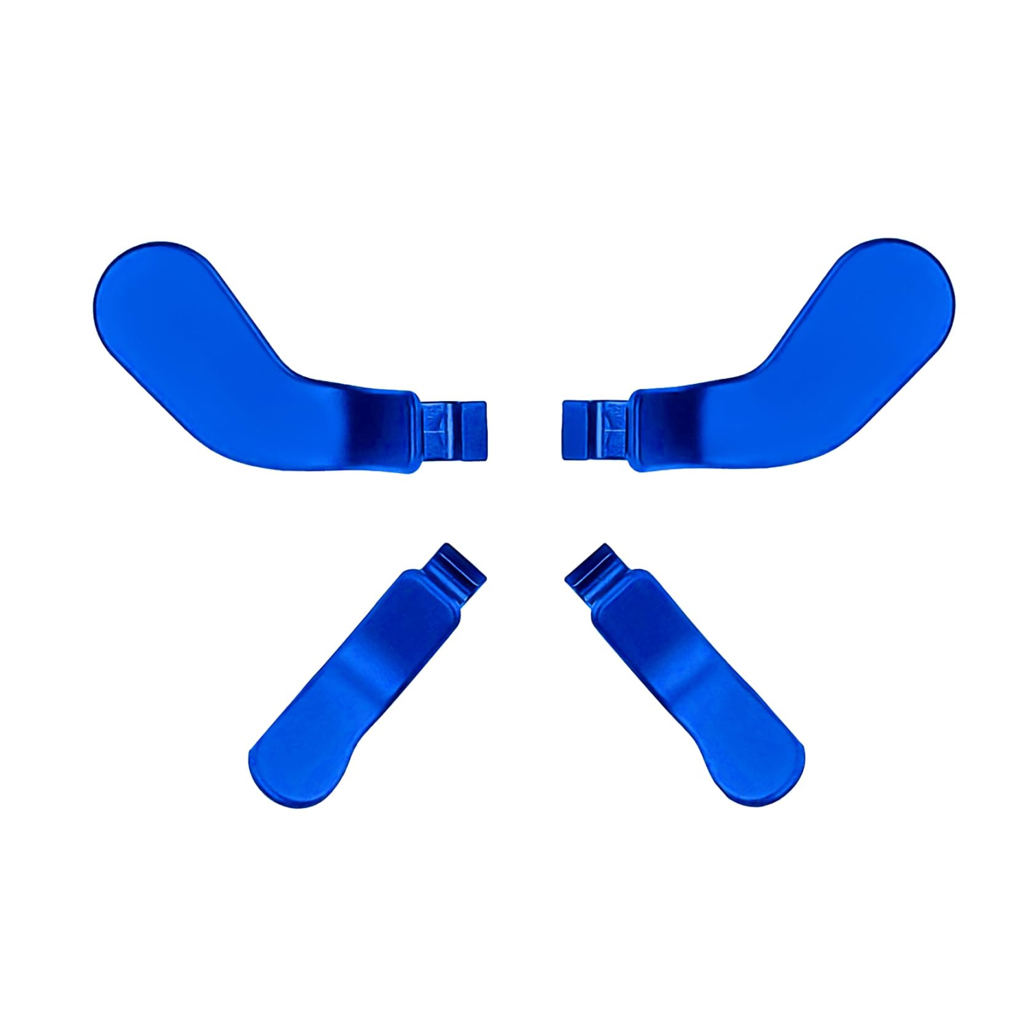 Replacement Back Paddles 4 pcs Metal Stainless Steel Trigger Locks for Xbox One Elite Controller Series 2 Xbox One Elite Back Buttons Accessories Blue
