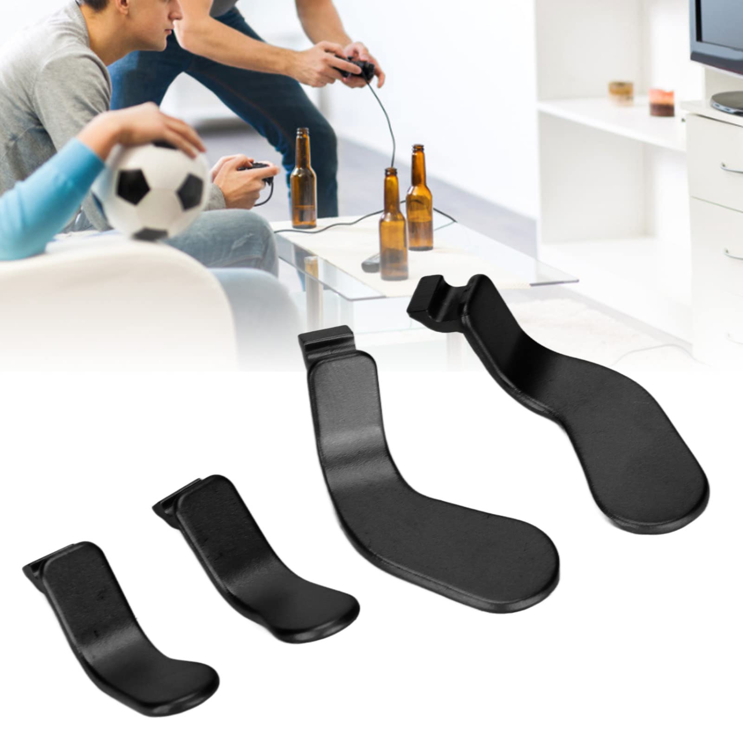 Controller Paddles for Xbox One Elite Controller Series 2 Premium Stainless Steel Metal Material 4pcs Controller Paddles