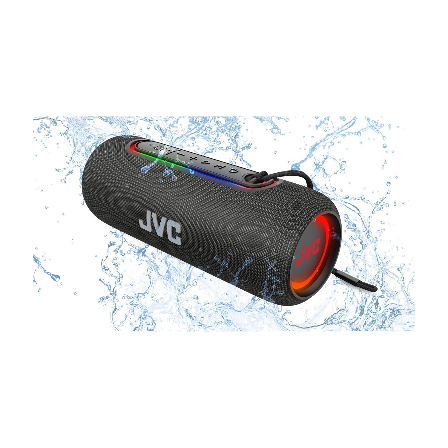 Haut-parleur sans fil portatif SP-PA5BT-B-J de JVC avec son dynamique