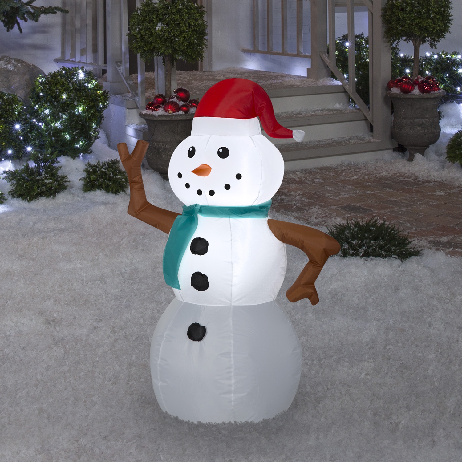 GEMMY INDUSTRIES Airblown® Noël gonflable -Bonhomme de neige-SM 42"