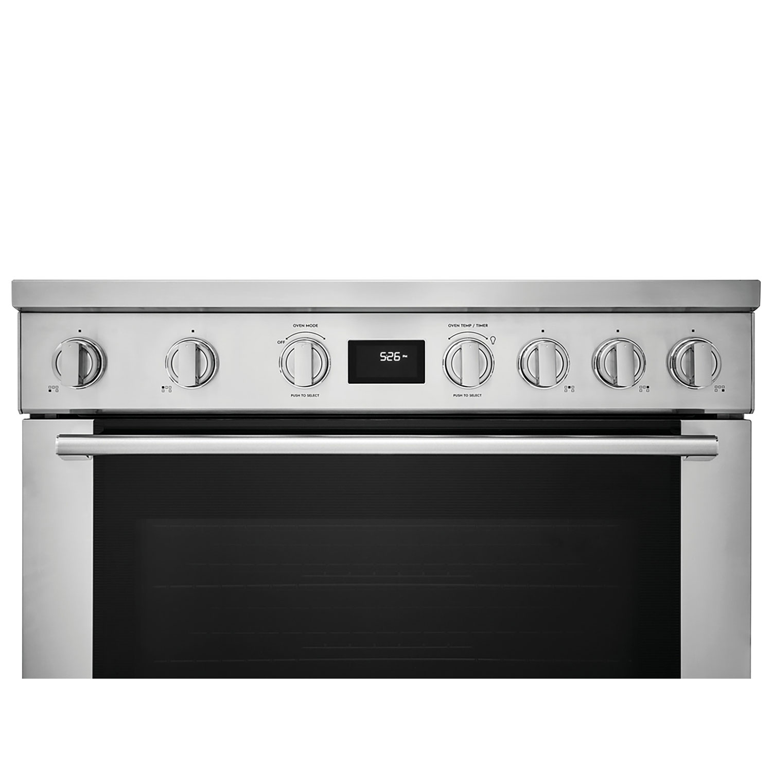 Cuisinière à induction autonome à 5 éléments avec convection véritable 4,4 pi³ 36 po d'Electrolux - Inox