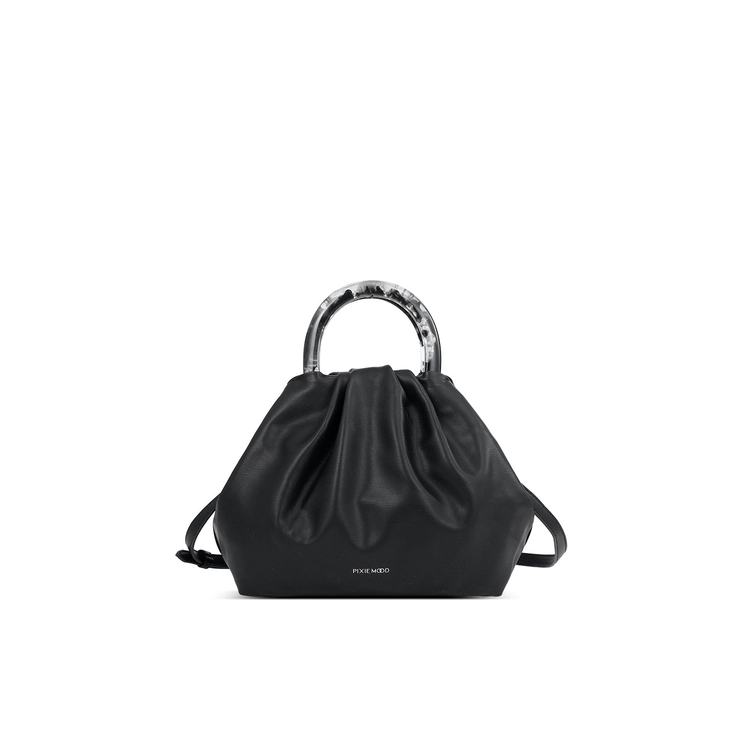 Pixie Mood Dumpling Tote Small - Black (Recycled)