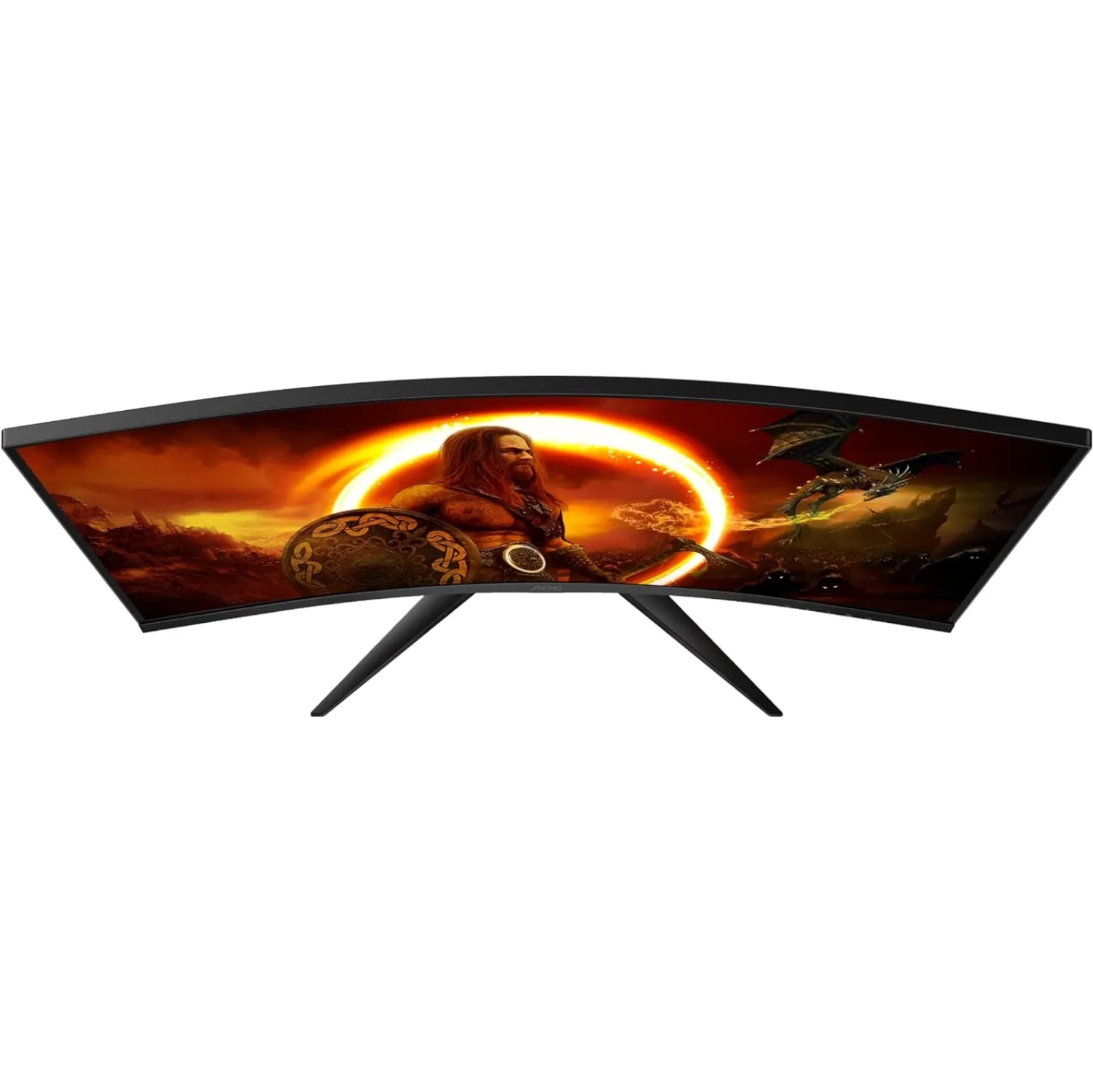 AOC C32G2ZE 32" Curved Frameless Gaming Monitor: 0.5ms 240Hz, FHD 1080p, AMD FreeSync Premium, VESA Mount