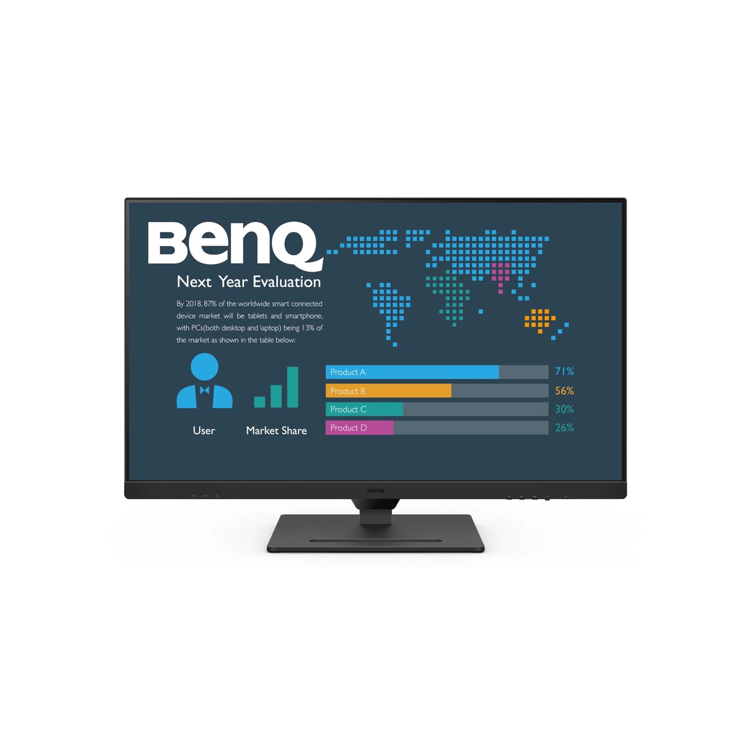 BenQ 31.5" 2K QHD USB-C Ergo Eye-Care Business Monitor -(BL3290QT)